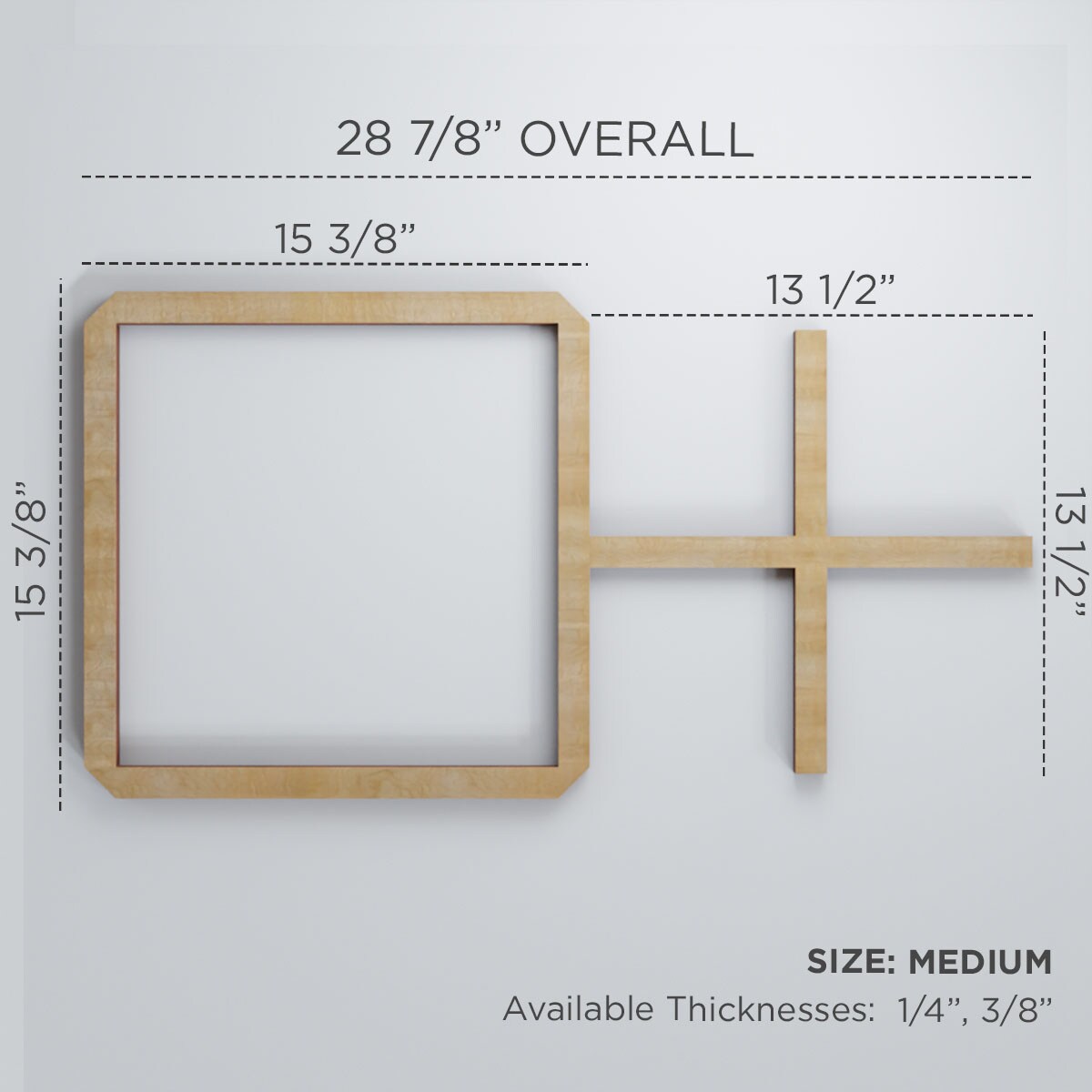 Ekena Millwork WALW16X16X0250BURHI Wall-Panels - View #2