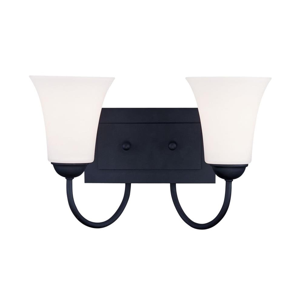 Livex Lighting 6482-04 Ridgedale 2 -Light Black Transitional Arm