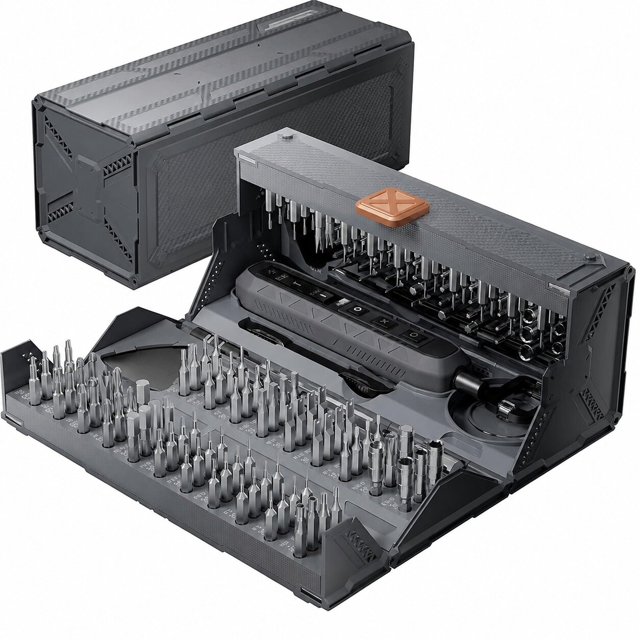 DYRCJ  Electric Screwdriver Set 181 in 1 Cordless Screwdriver with 3 Torque Settings and 160 Magnetic Precision Bits Power Screwdriver Repair