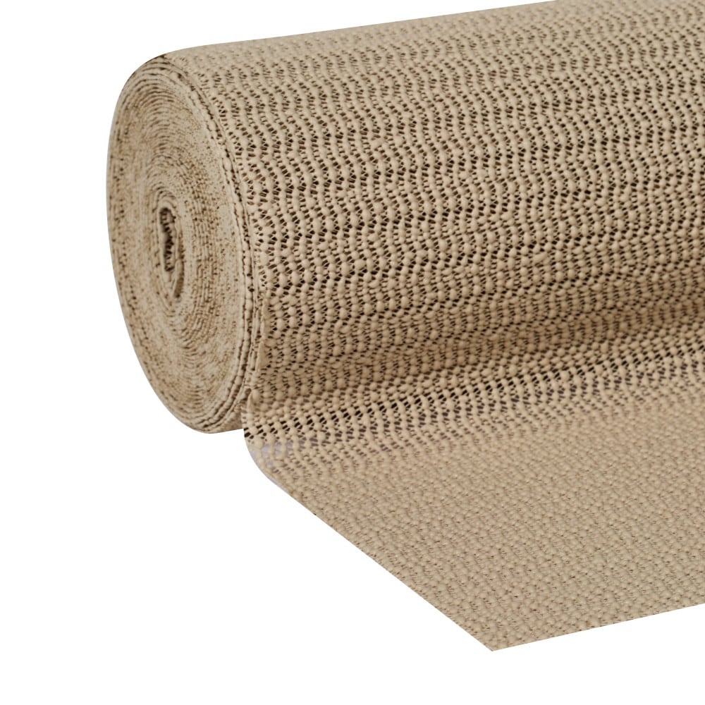 Duck Original Grip EasyLiner 20-in x 24-ft Taupe Shelf Liner Fits ...