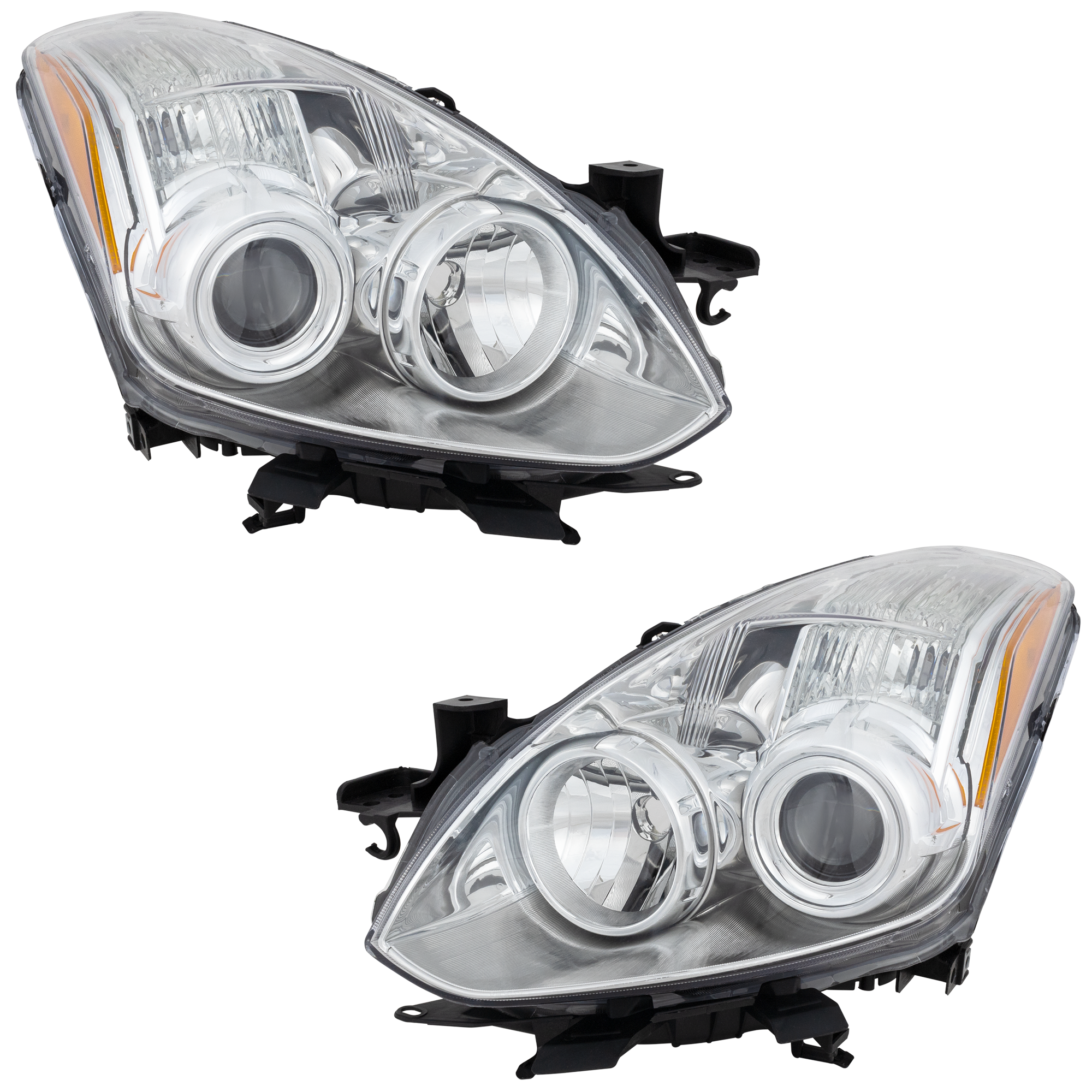Garage-Pro GPRN10010047 Driver and Passenger Side Headlight For Nissan Altima 2010-2013 Halogen Without Bulb(s) Replaces# 26060zx10b 26010zx10b
