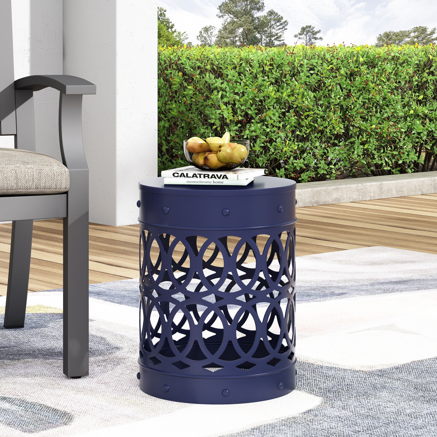 Streamdale Furniture 73607.00NBLU Patio-Tables - View #3