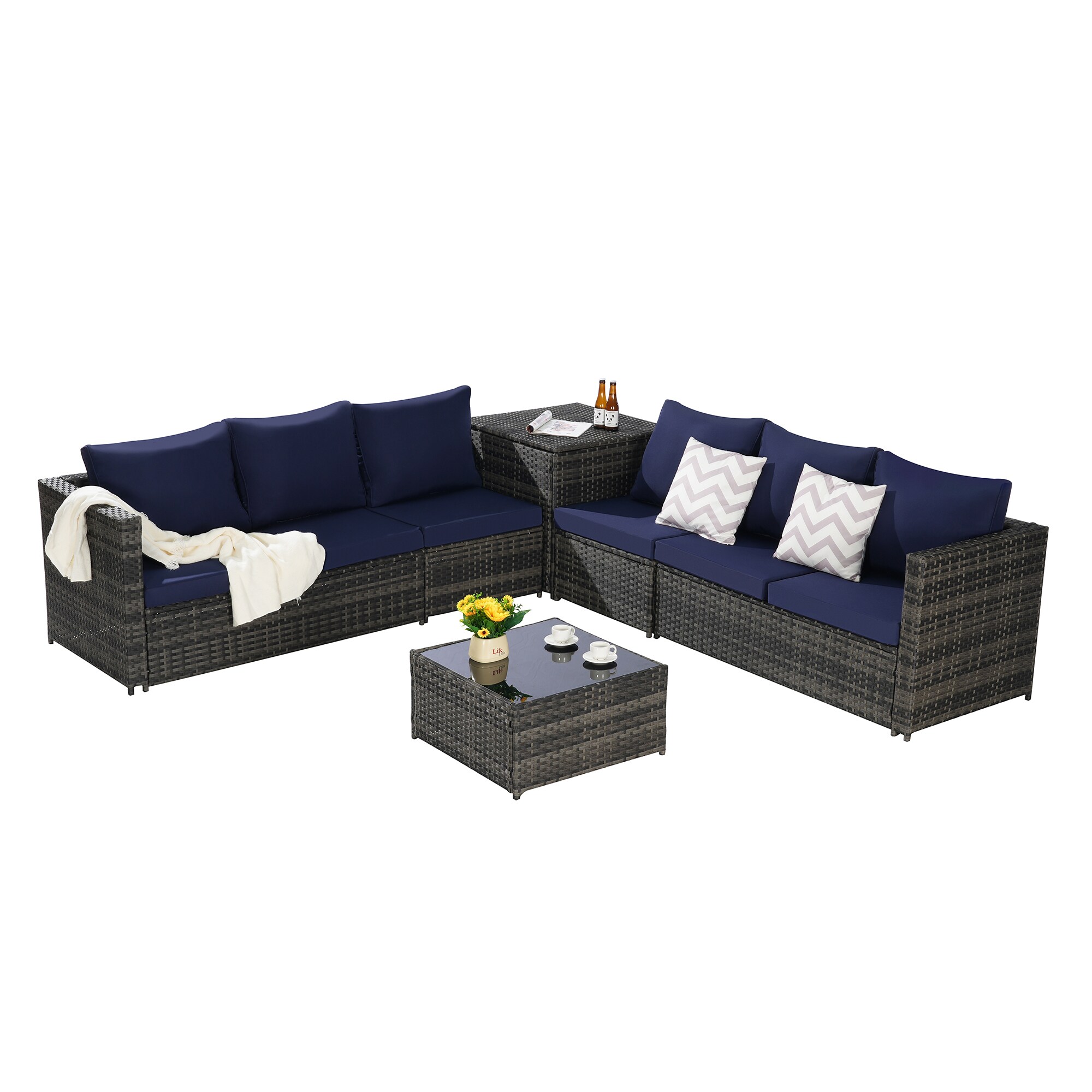 SINOFURN SYB670033NV Patio-Sofas-Daybeds - View #10