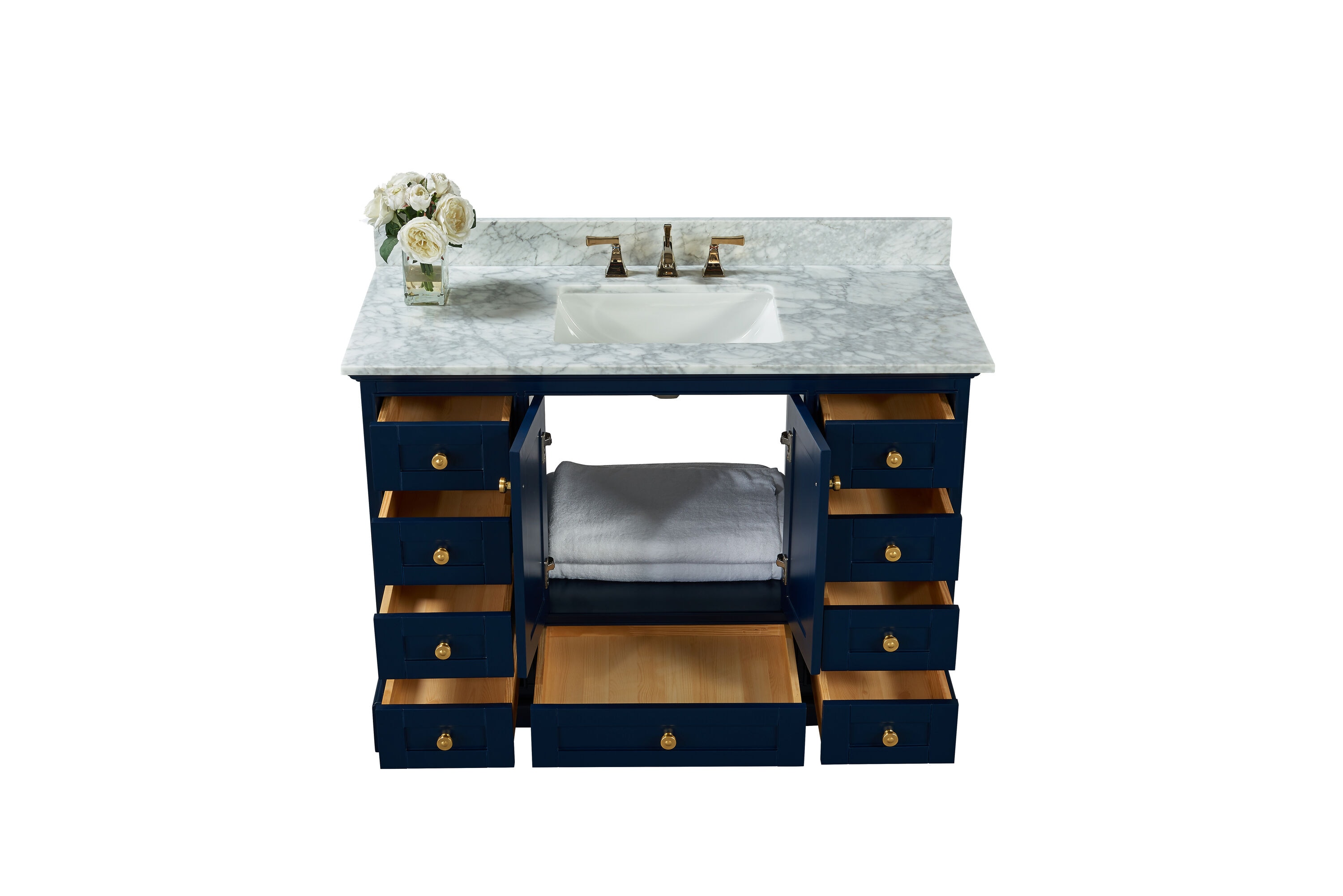 Ancerre Designs VTSAUDREY48HBCWGD Bath-Vanity-Combo - View #13