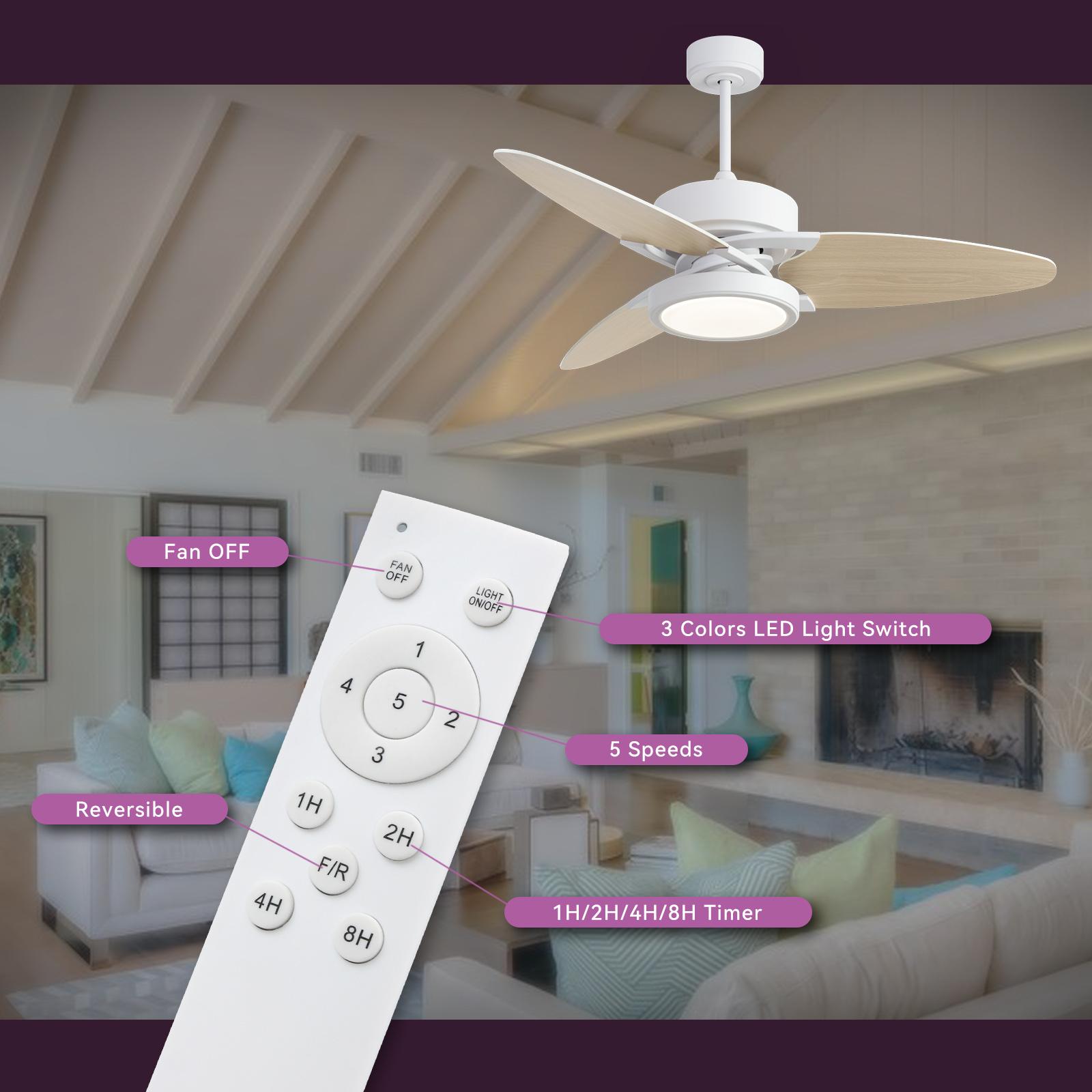 Bayfeve BFXB-5206ADCBXE26 Ceiling-Fans - View #3