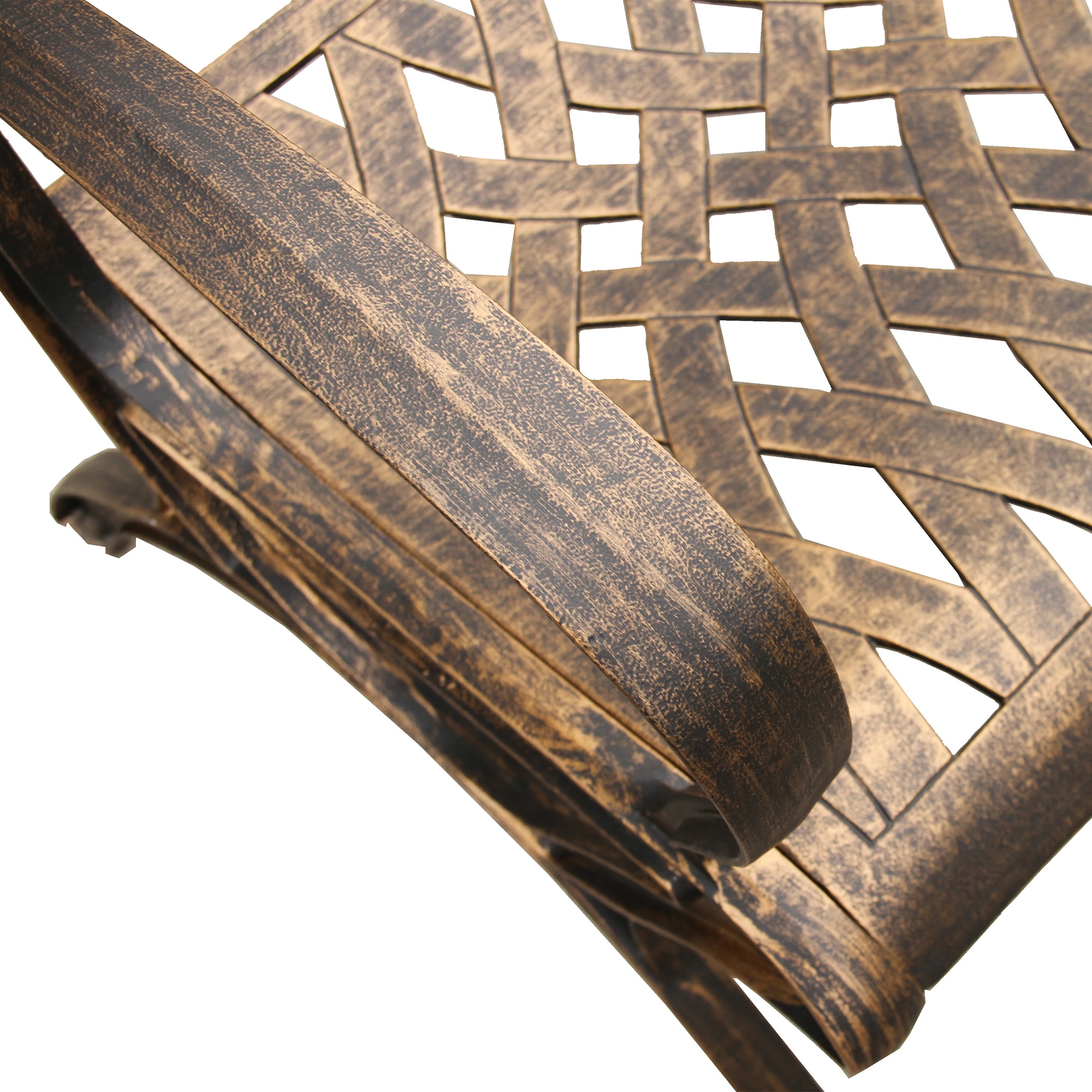 Oakland Living 1051-MESH-CHAIR-BZ Patio-Chairs - View #4