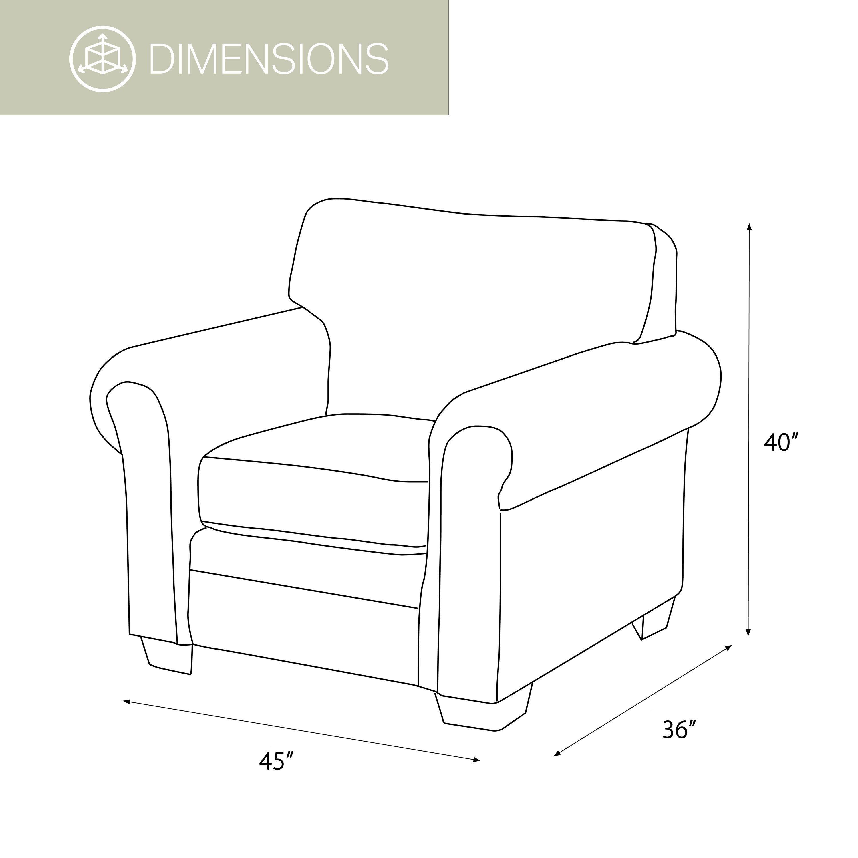 Mist White Microfiber Upholstered Chair with Wood Frame