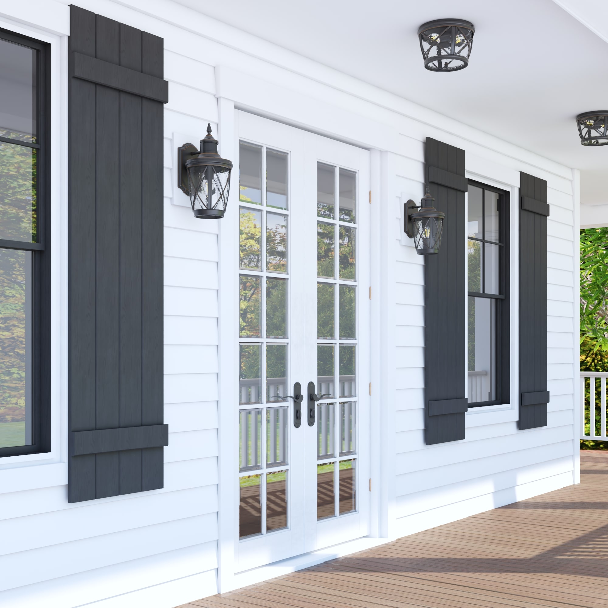 allen + roth 41997 Outdoor-Wall-Lighting - View #9
