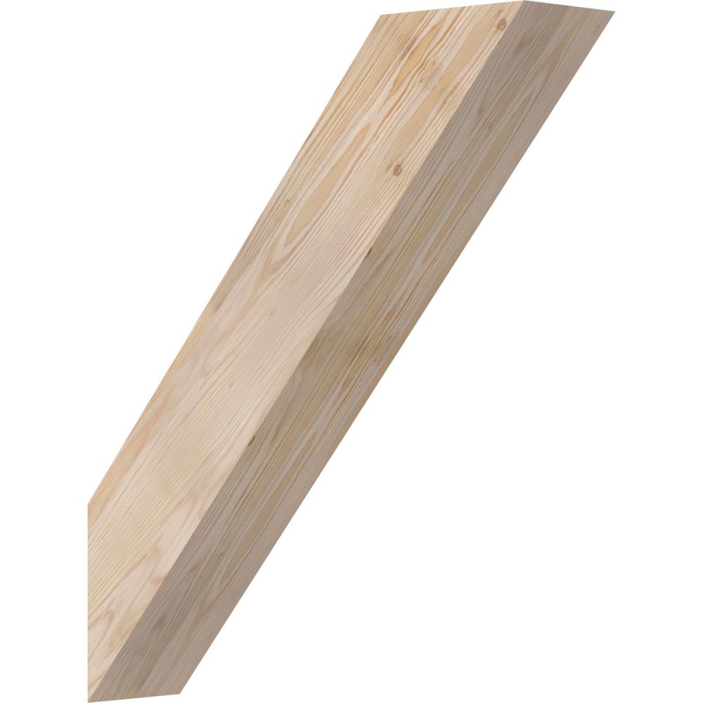 Ekena Millwork BRC06X24X28TRA00SDF 5-1/2-in x 24-in x 28-in Douglas Fir Unfinished Wood Traditional smooth