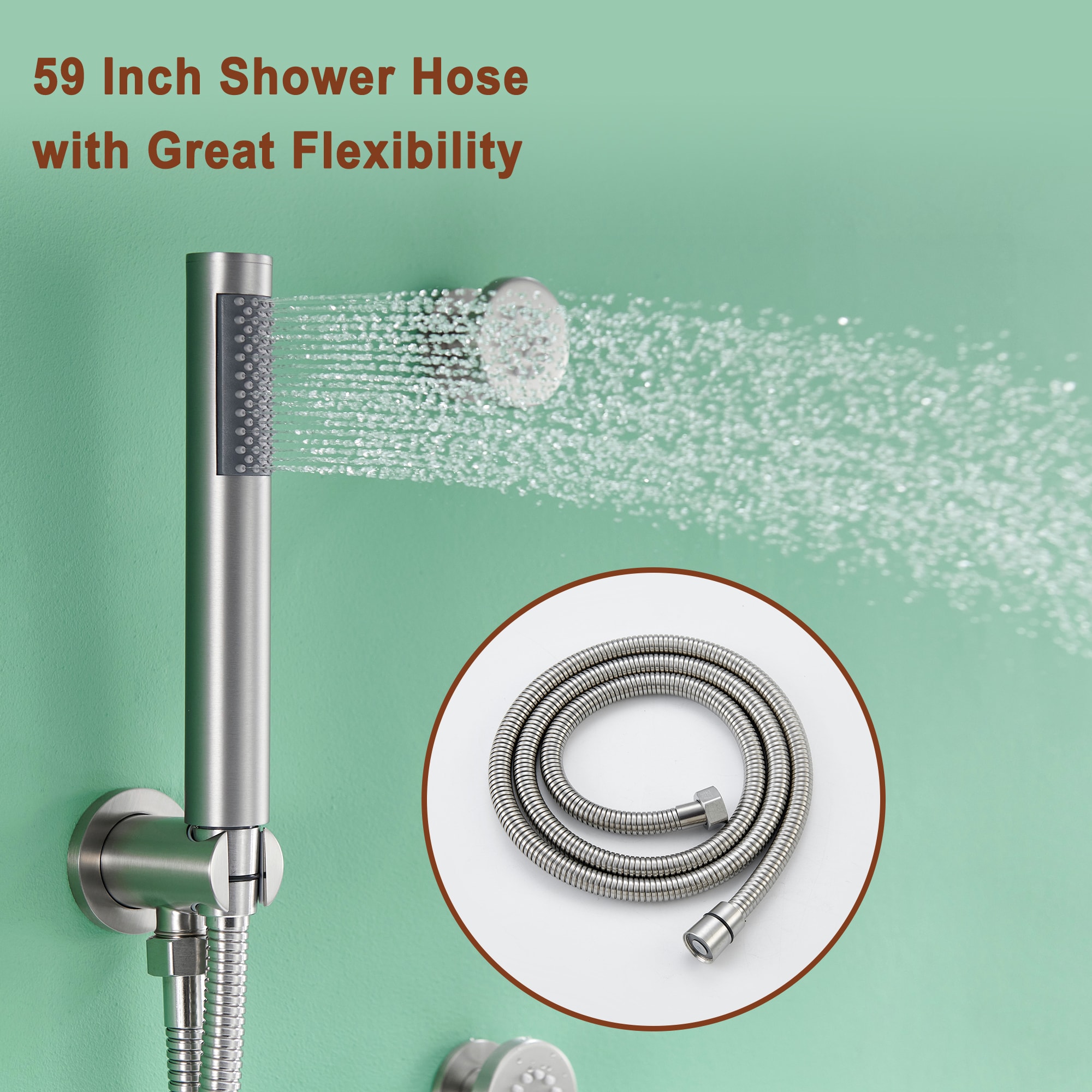 Mondawe WF6823-12BN Showerhead-Bar-Panels - View #6