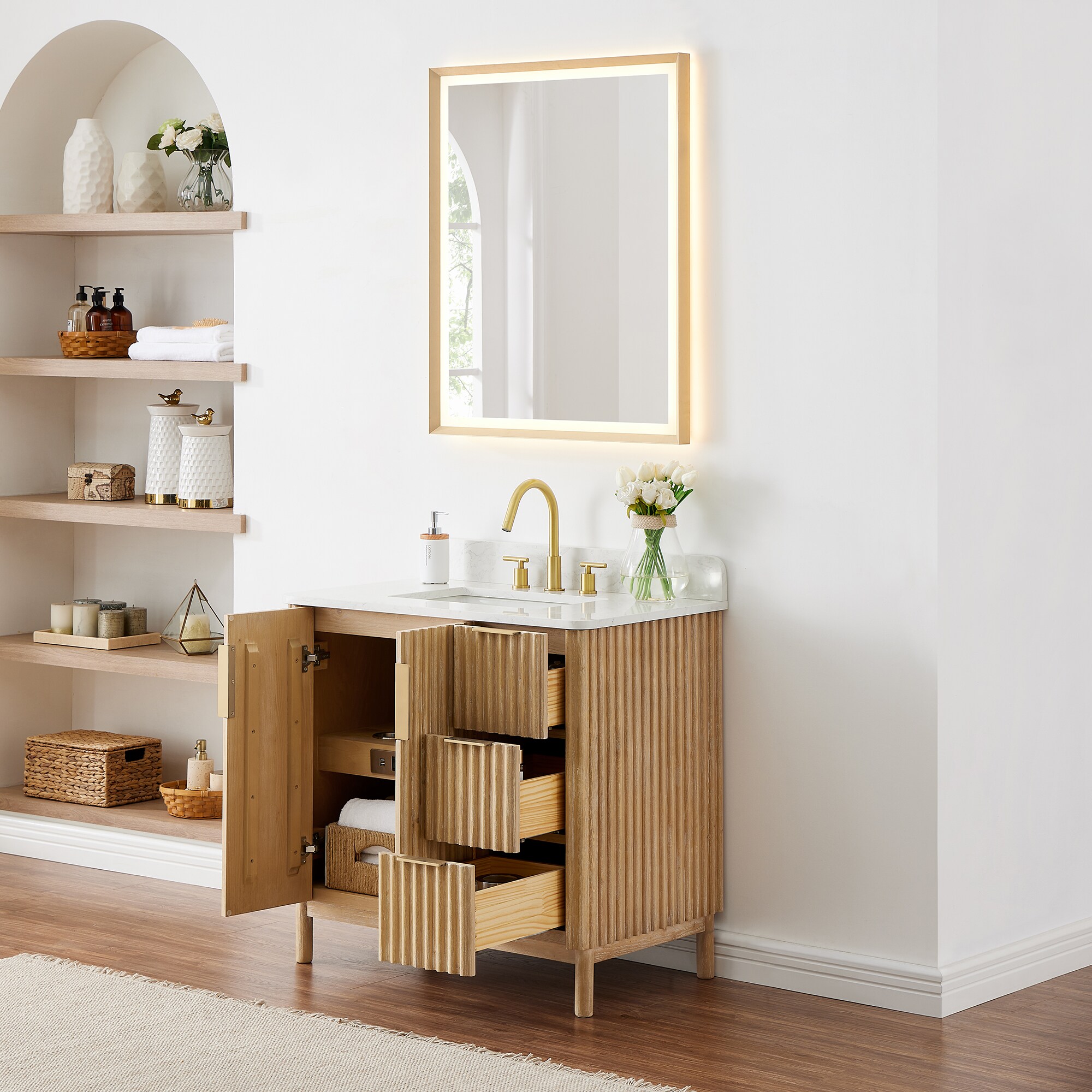 Altair 575036-WL-GW Bath-Vanity-Combo - View #3