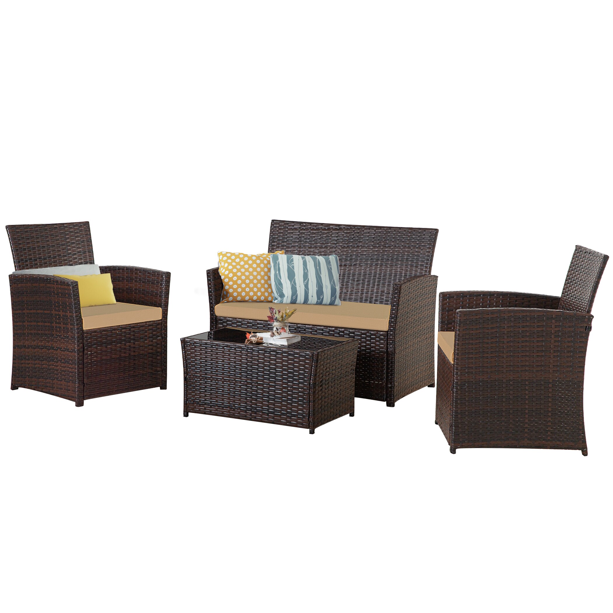 FOREST HOME FT-ZJ111GREY Patio-Conversation-Sets - View #6