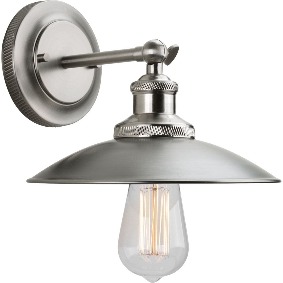 Progress Lighting P7156-81 Archives 9-in 1 -Light Antique Nickel Transitional Vanity light