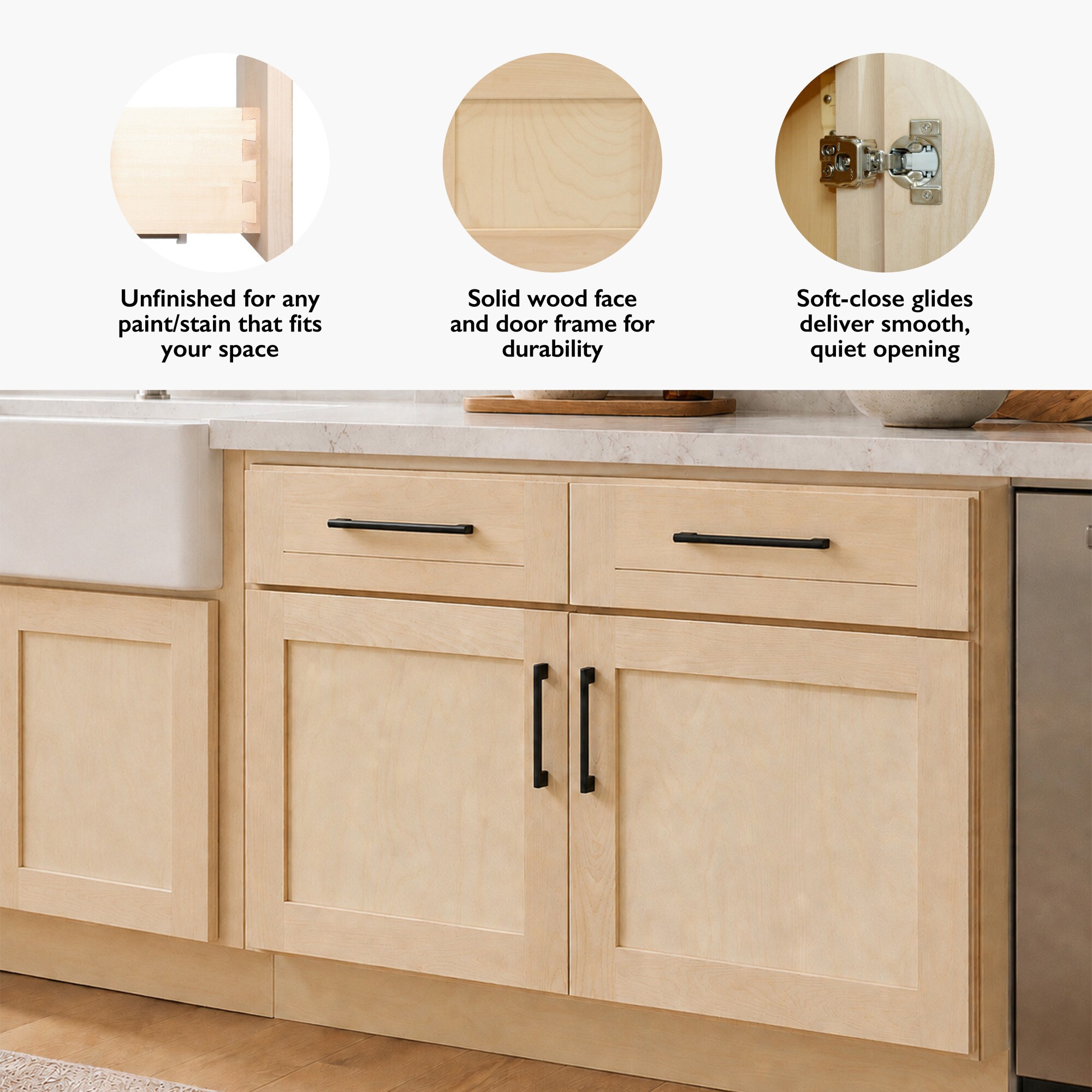 Design House 561423-NAT Cabinets-Kitchen - View #9