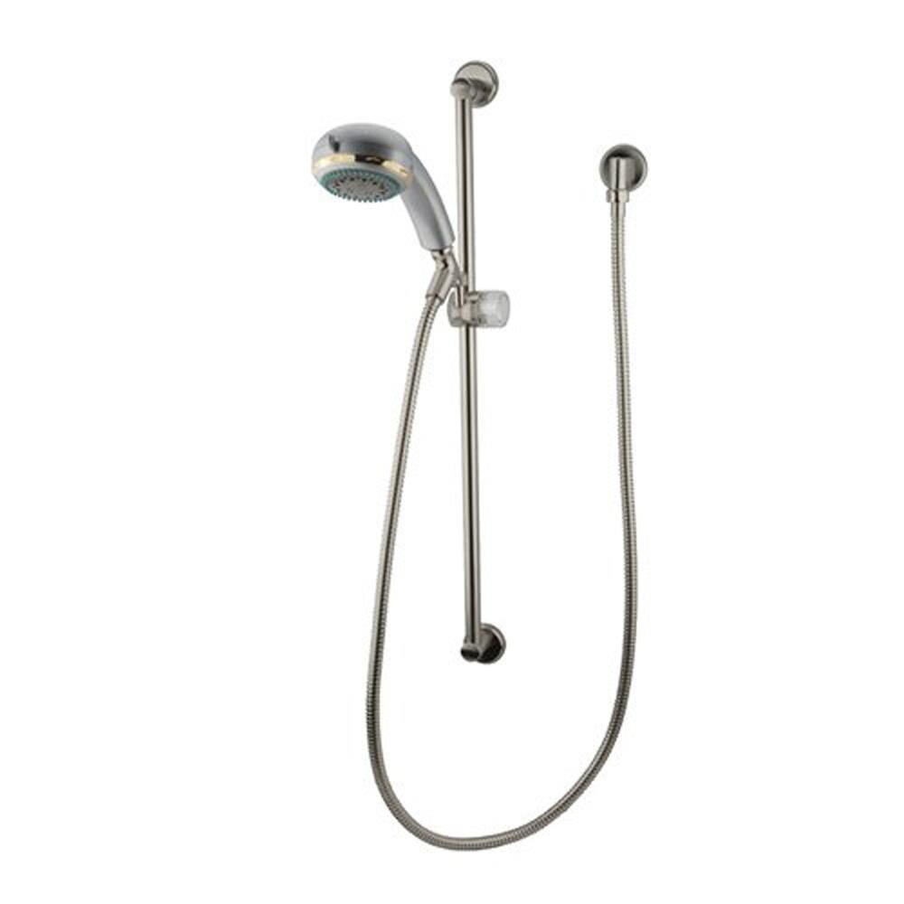 Elements of Design EXK1808W8 Brushed Nickel Round Fixed Shower Head 1.8-GPM (6.8-LPM)