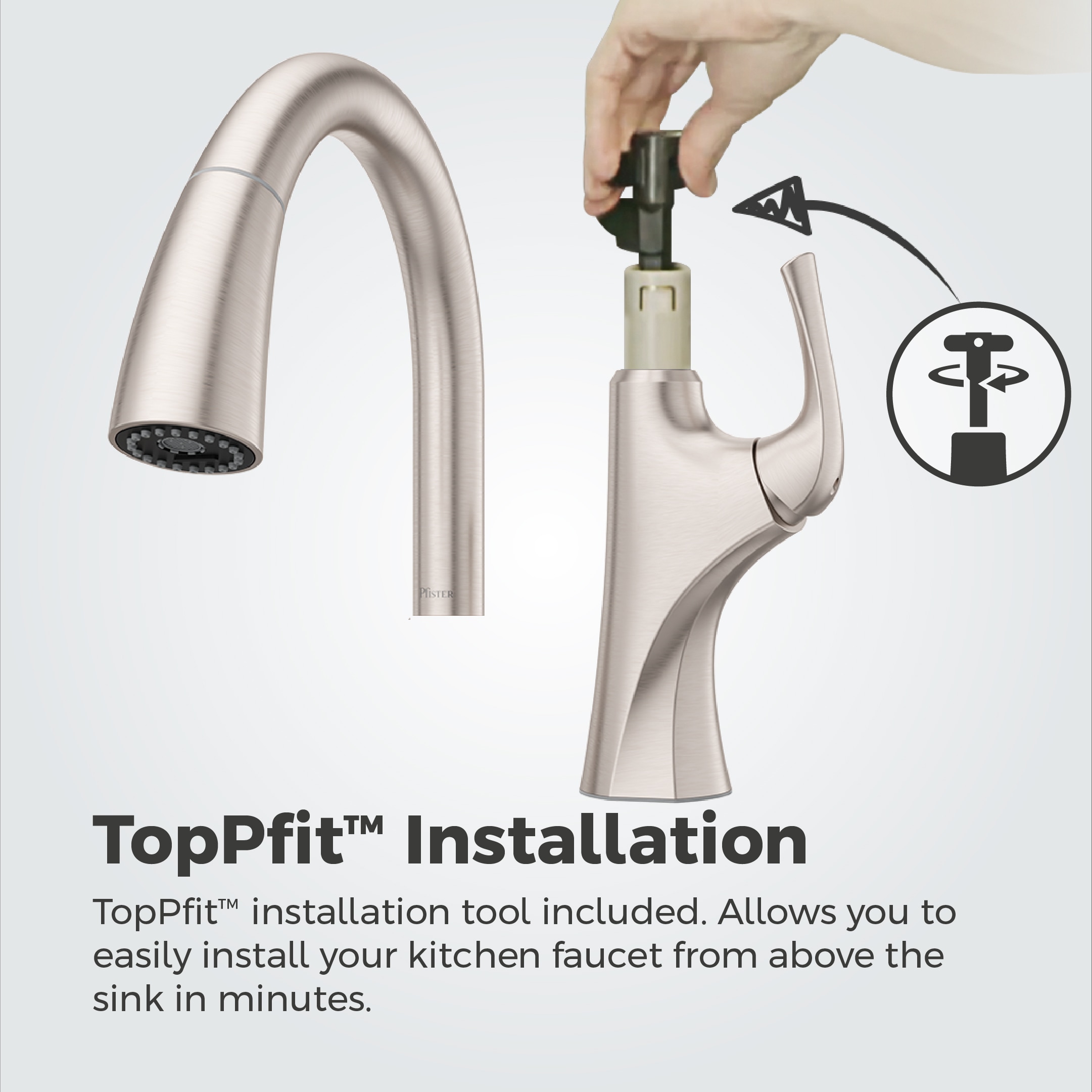 Pfister F-529-7RCHGS Kitchen-Faucets - View #4