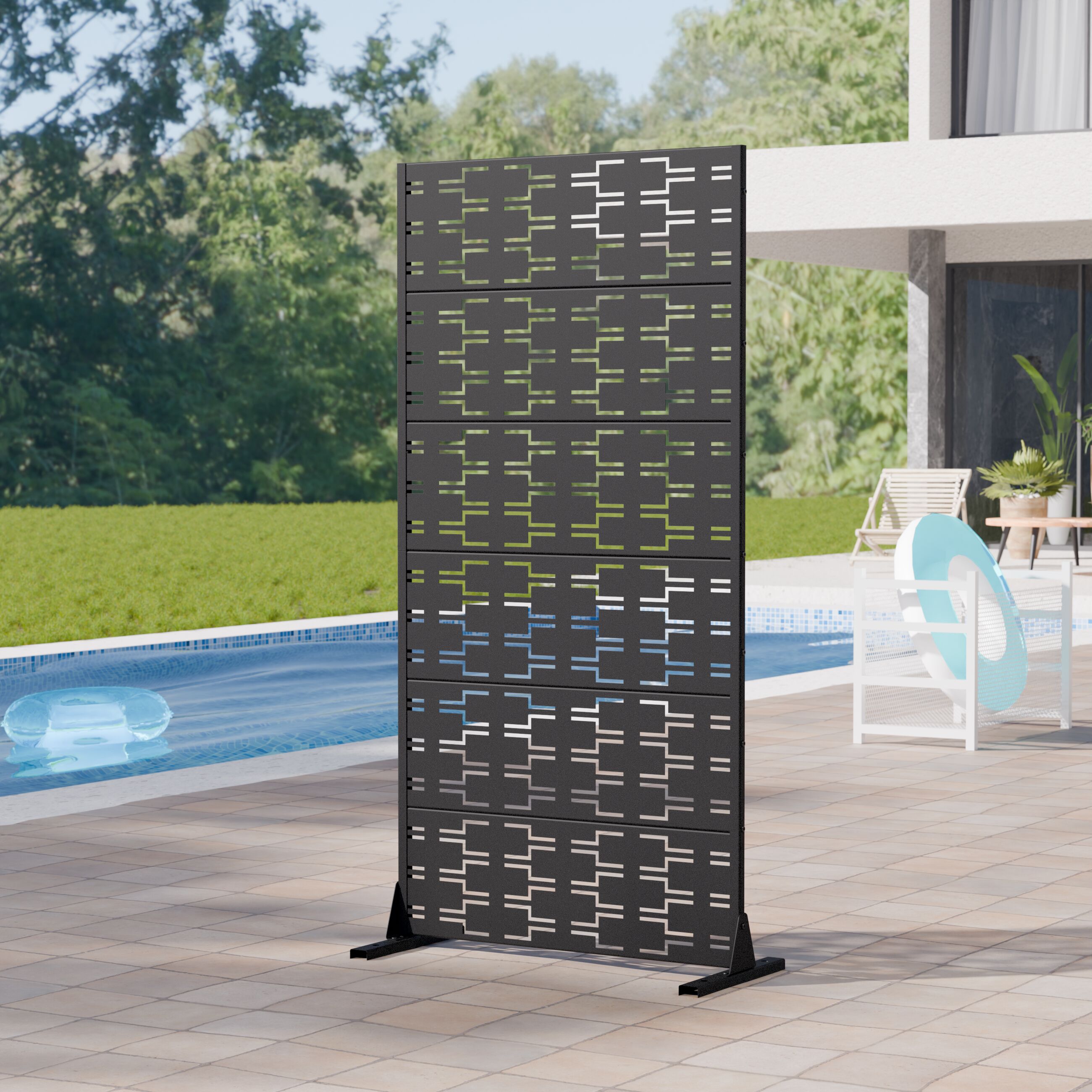 Wooakway L20609-604A45 Outdoor-Privacy-Screen - View #4