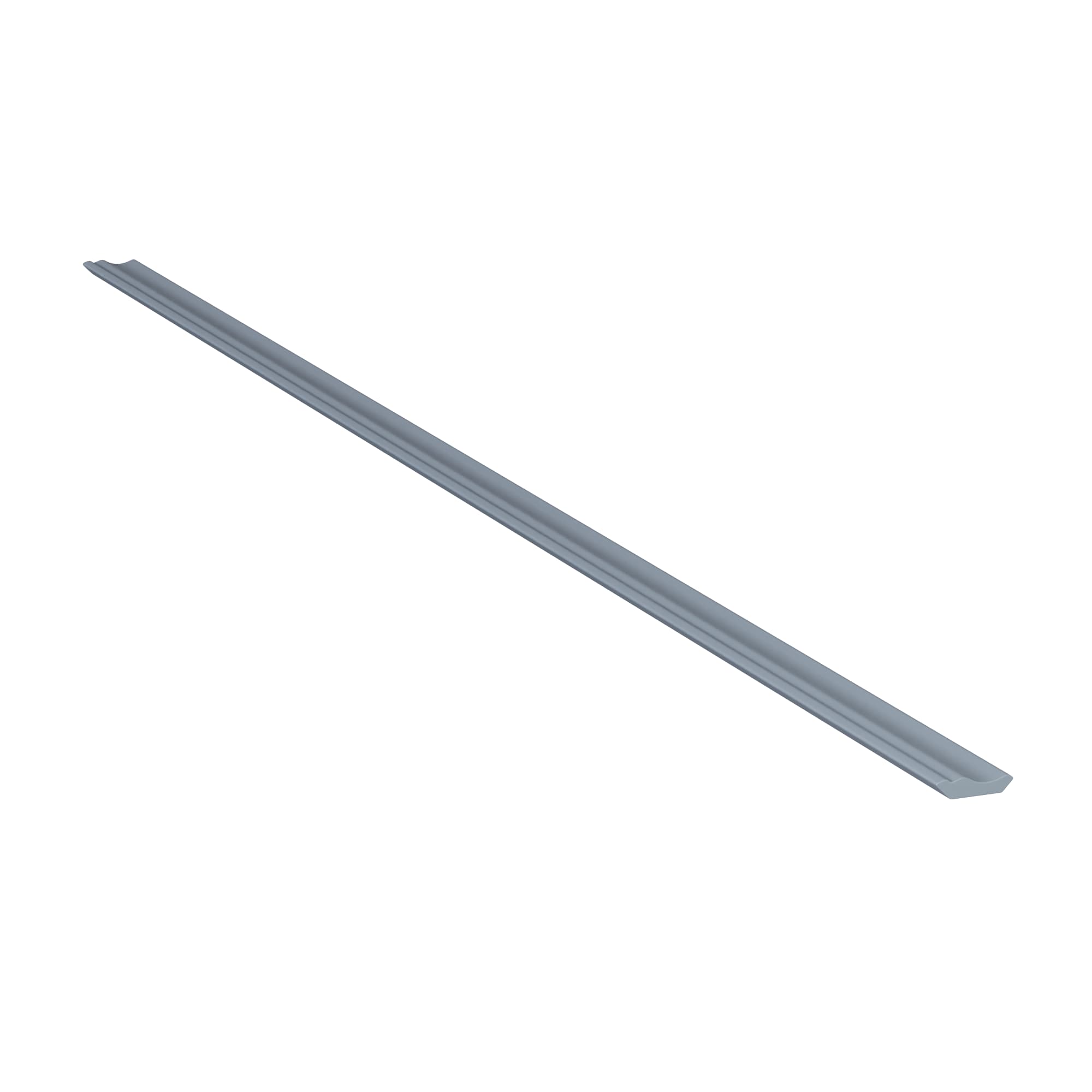 Arcade Green 404CR825 Cabinet Crown Moulding 0.75-in W x 96-in H x 2.5-in D Gray Painted