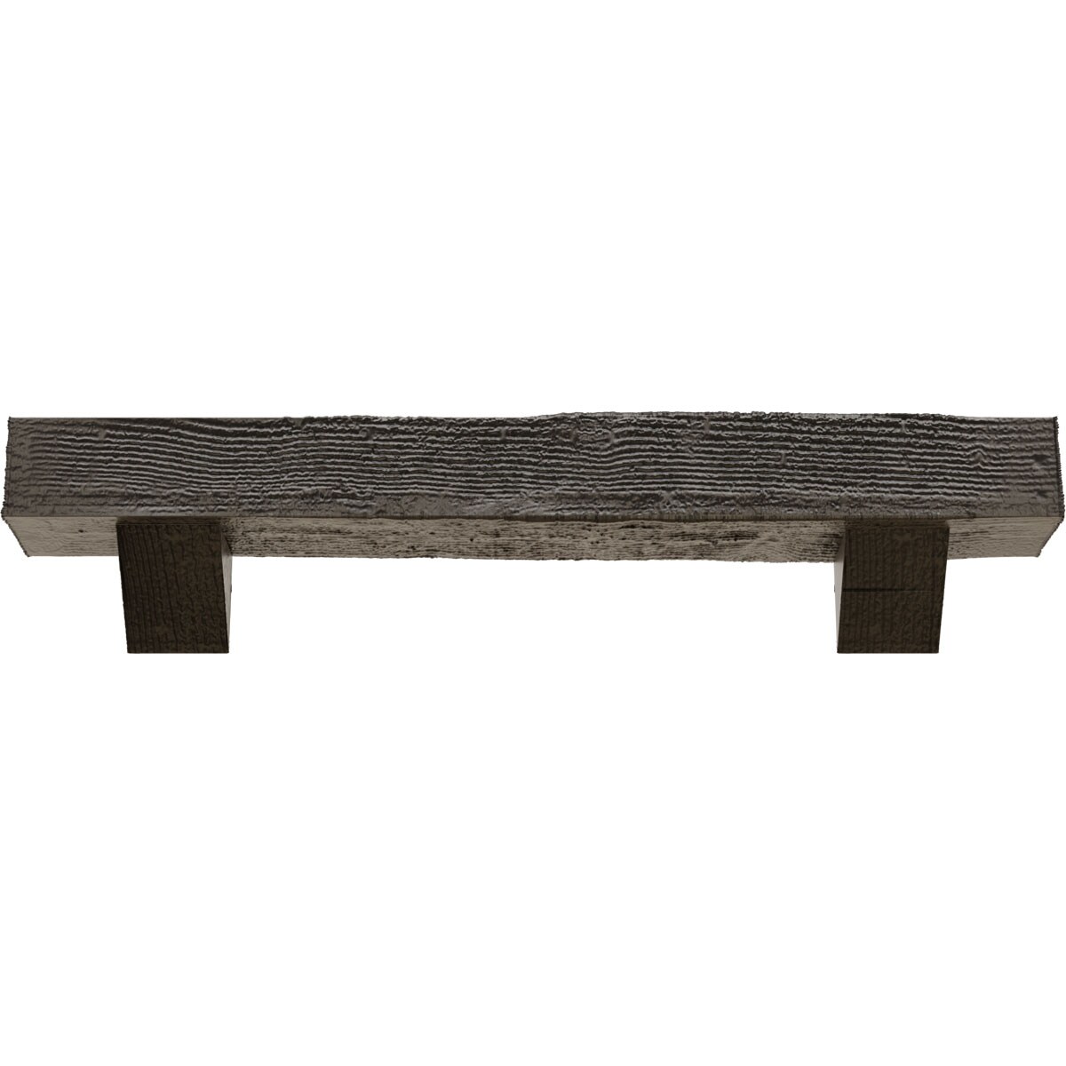 Ekena Millwork MANURS04X08X84BKBD Mantel-Shelves - View #2