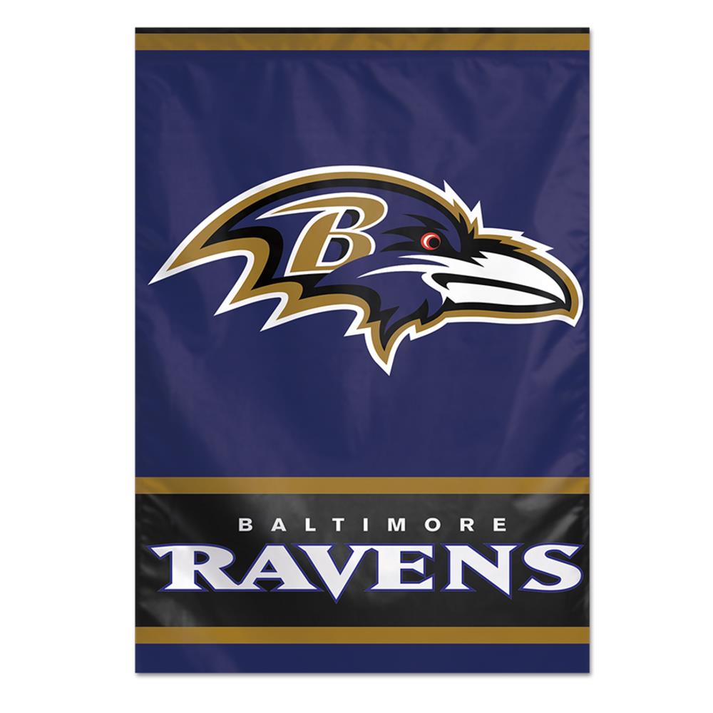 WinCraft Sports 2.33-ft W x 3.33-ft H Baltimore Ravens Flag in the  Decorative Banners & Flags department at