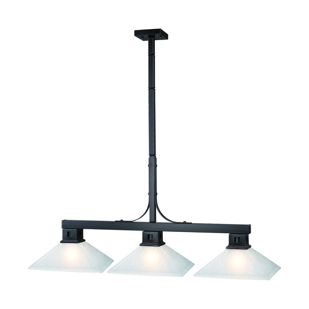 Z-Lite 150BRZ-MWL13 Players Bronze Standard Pool Table Lighting