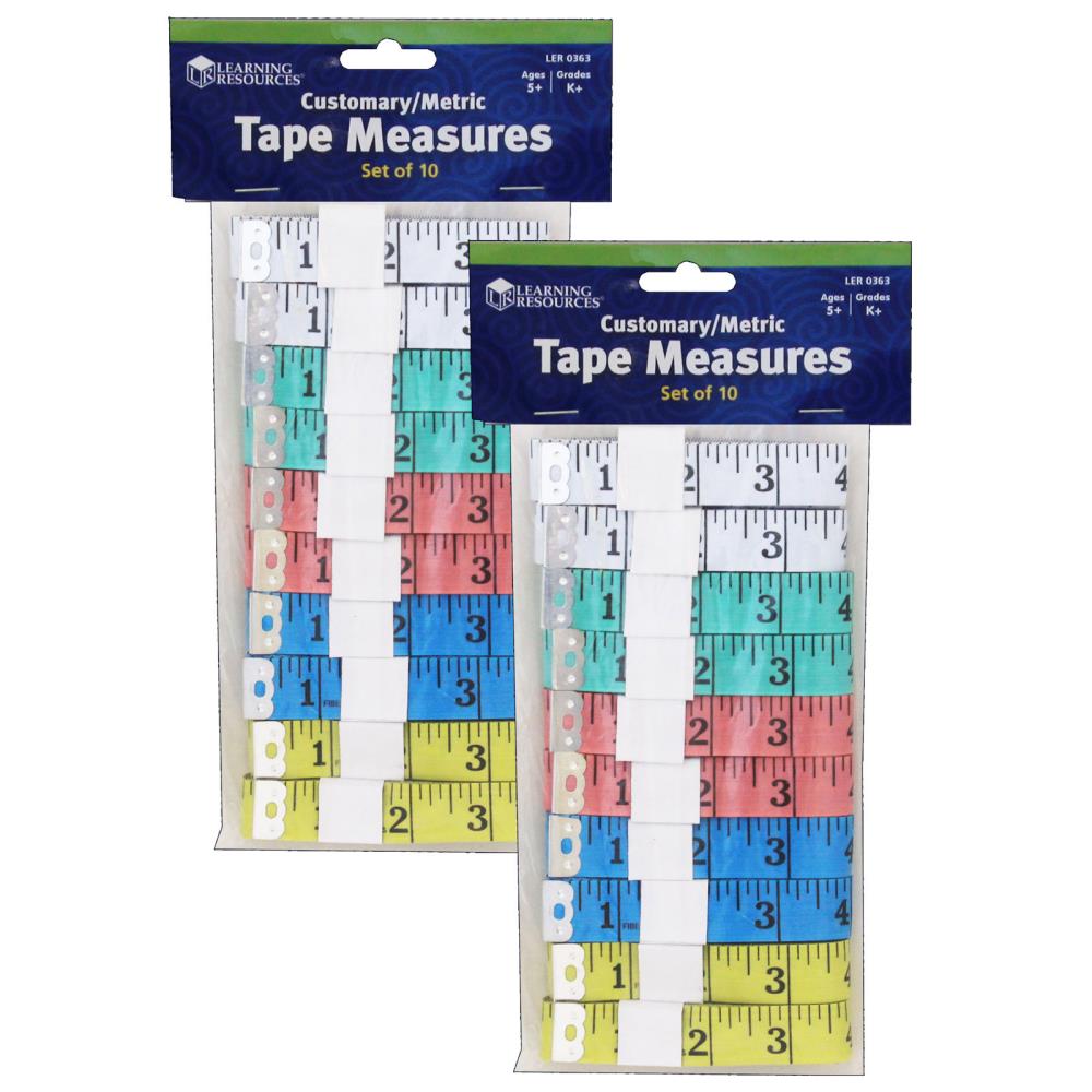 30pk Tape Measures - Learning Advantage : Target