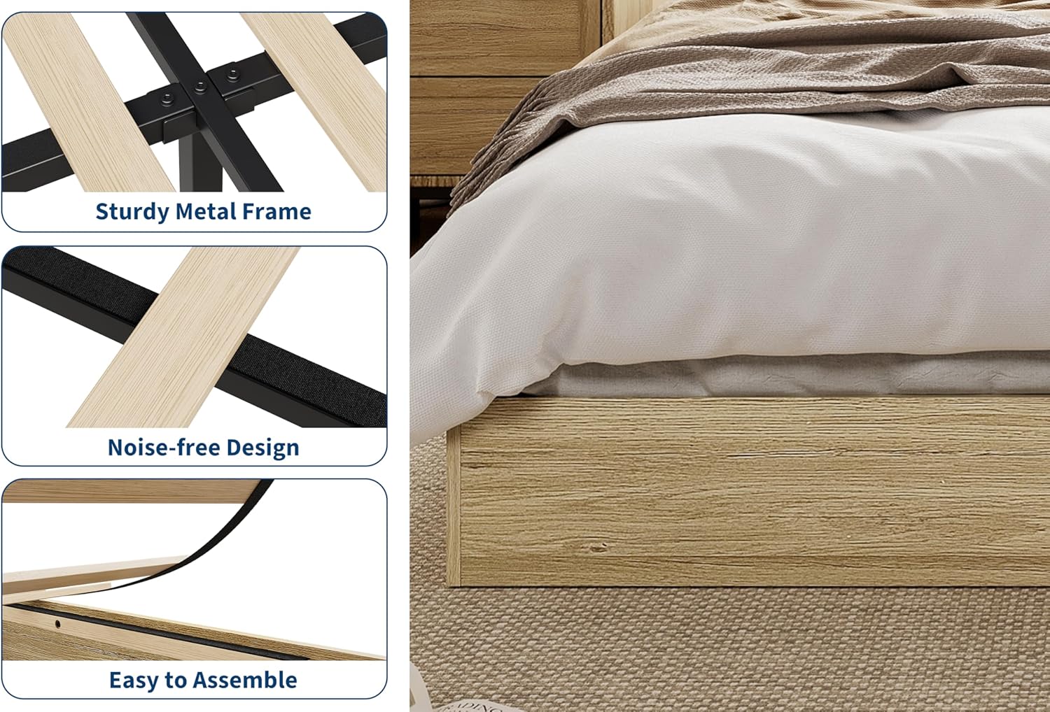 Qeetex LHF-BED-PHK-33D5PDHG beds - View #6