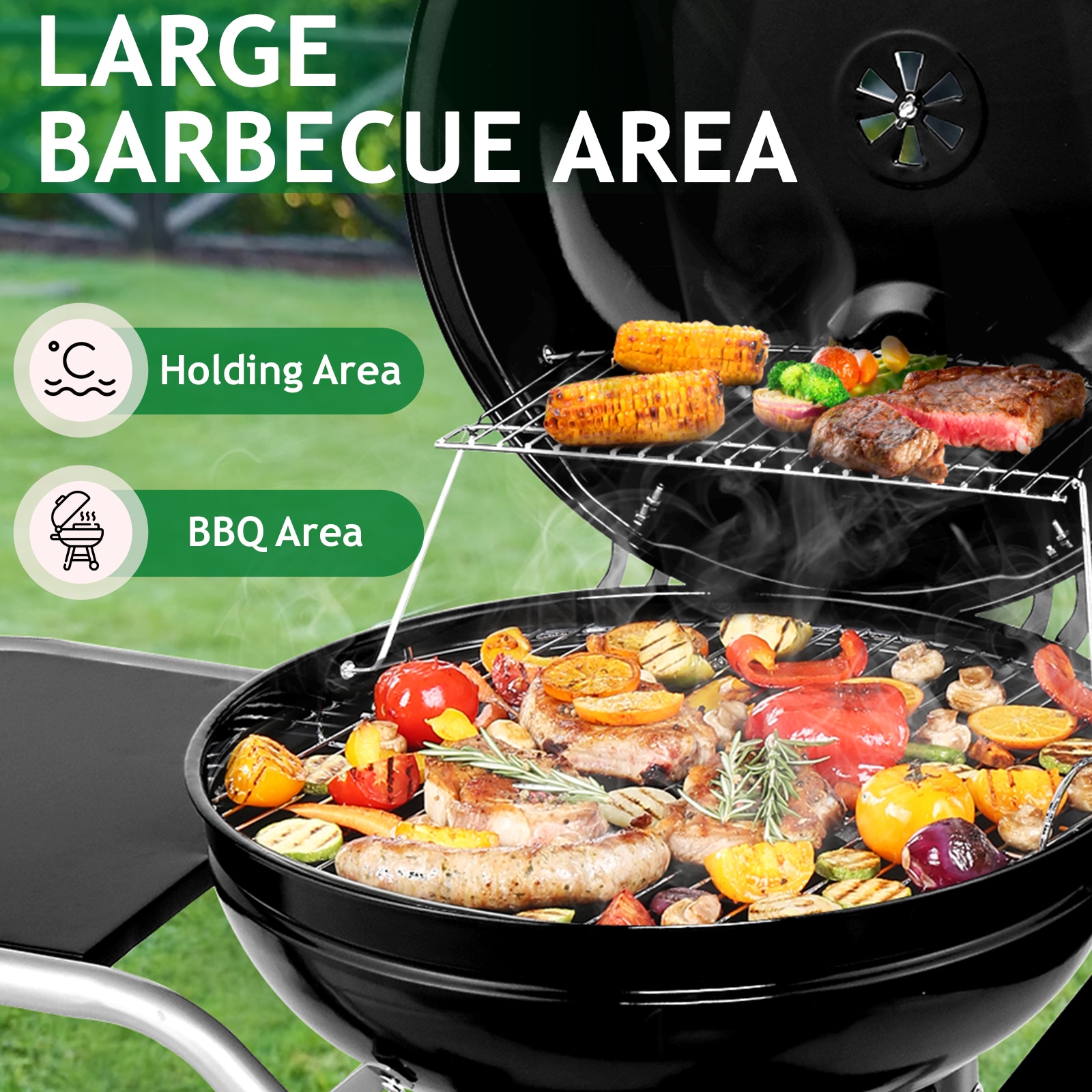 Winado LO1G57000850 Charcoal-Grills - View #5