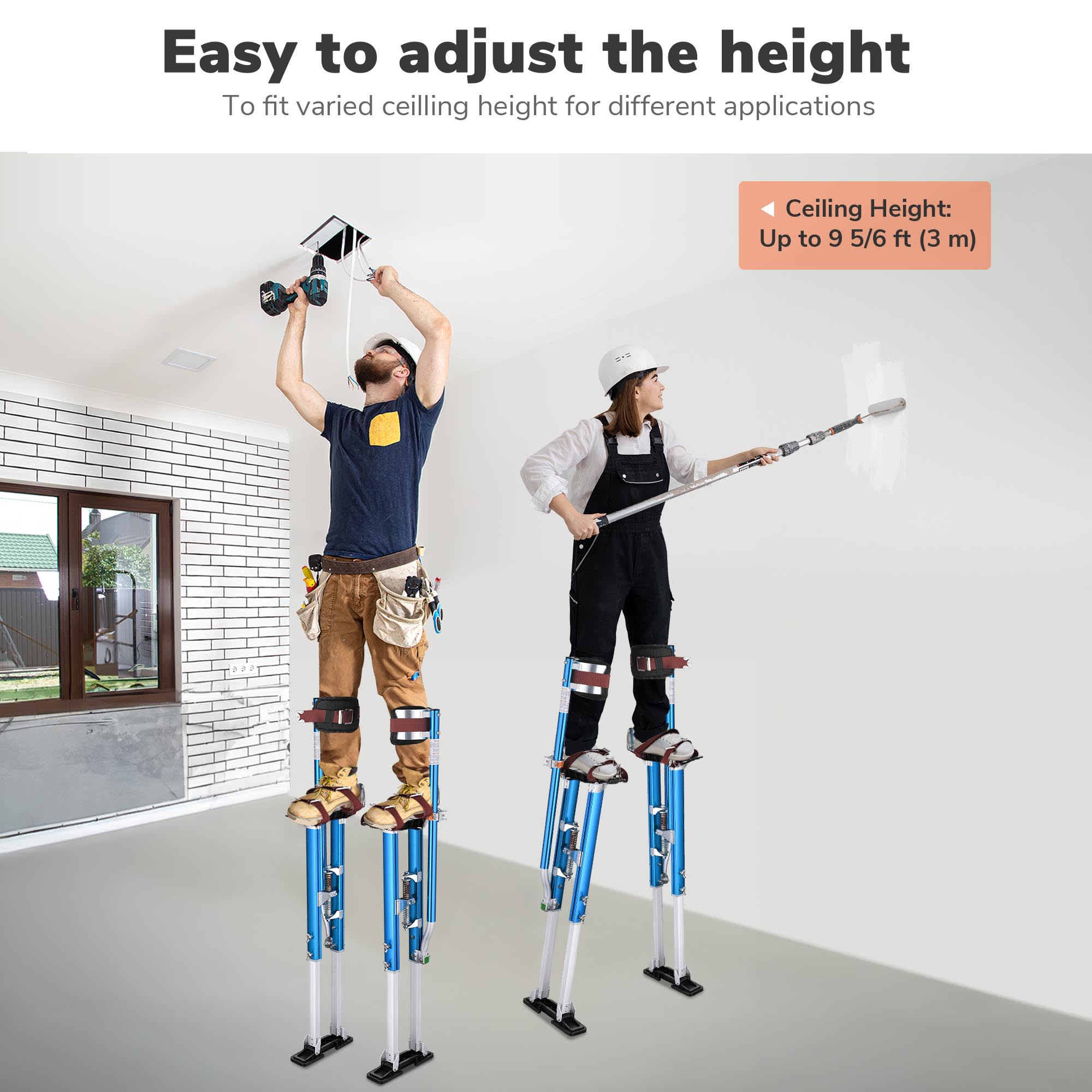 Yescom 08STI003-3650-03-LO Drywall-Stilts - View #6