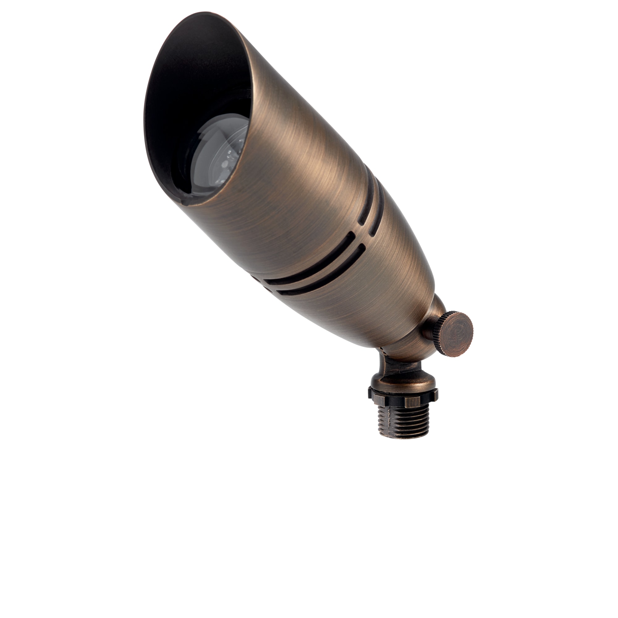 Kichler 15517CBR 7.2 -Watt Centennial Brass Low voltage Hardwired LED Spot light