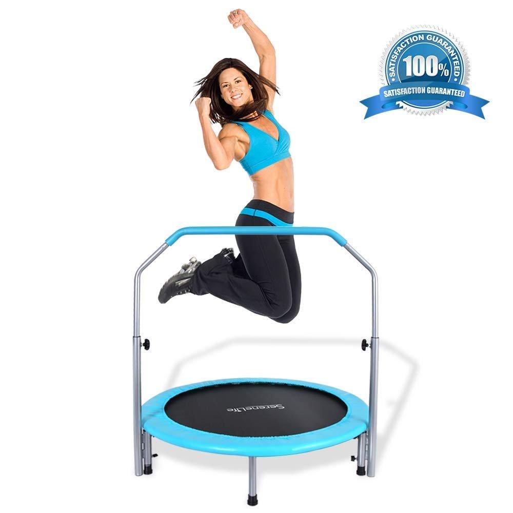 SereneLife 211830 3.33-ft Round Fitness in Blue