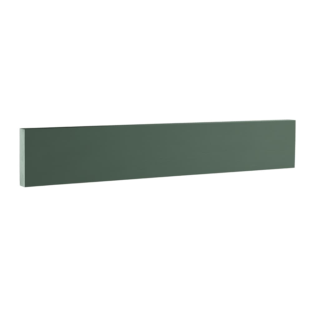 allen + roth 58225HR Heathrow Square Edge Moulding 3-in W x 96-in H x 0.75-in D Sage Painted