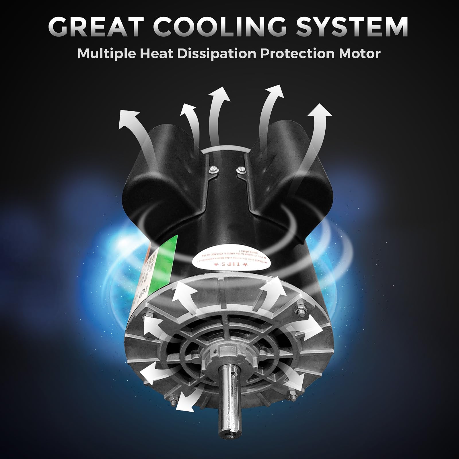 Garvee 09GXFCHBNL-HXYY-1587 Gable-Vent-Fan-Motors - View #4