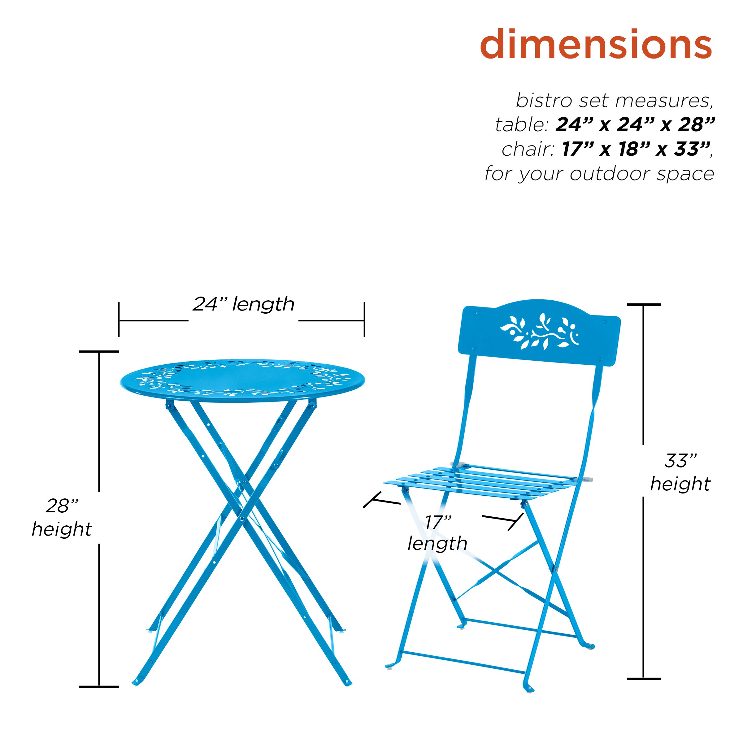 Alpine Corporation MSY100A-BL Patio-Dining-Sets - View #3