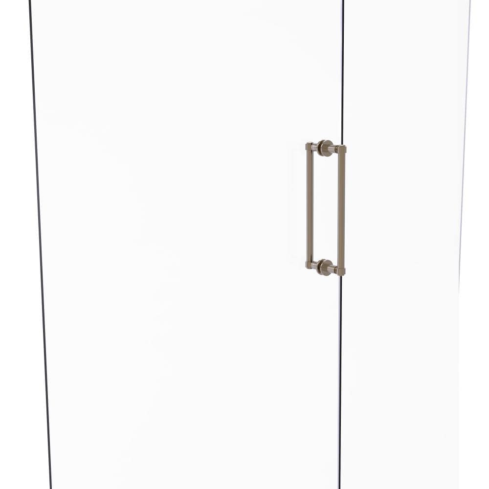 Allied Brass 405-12BB-PEW Pewter 12-Inches Hinged shower door Handle