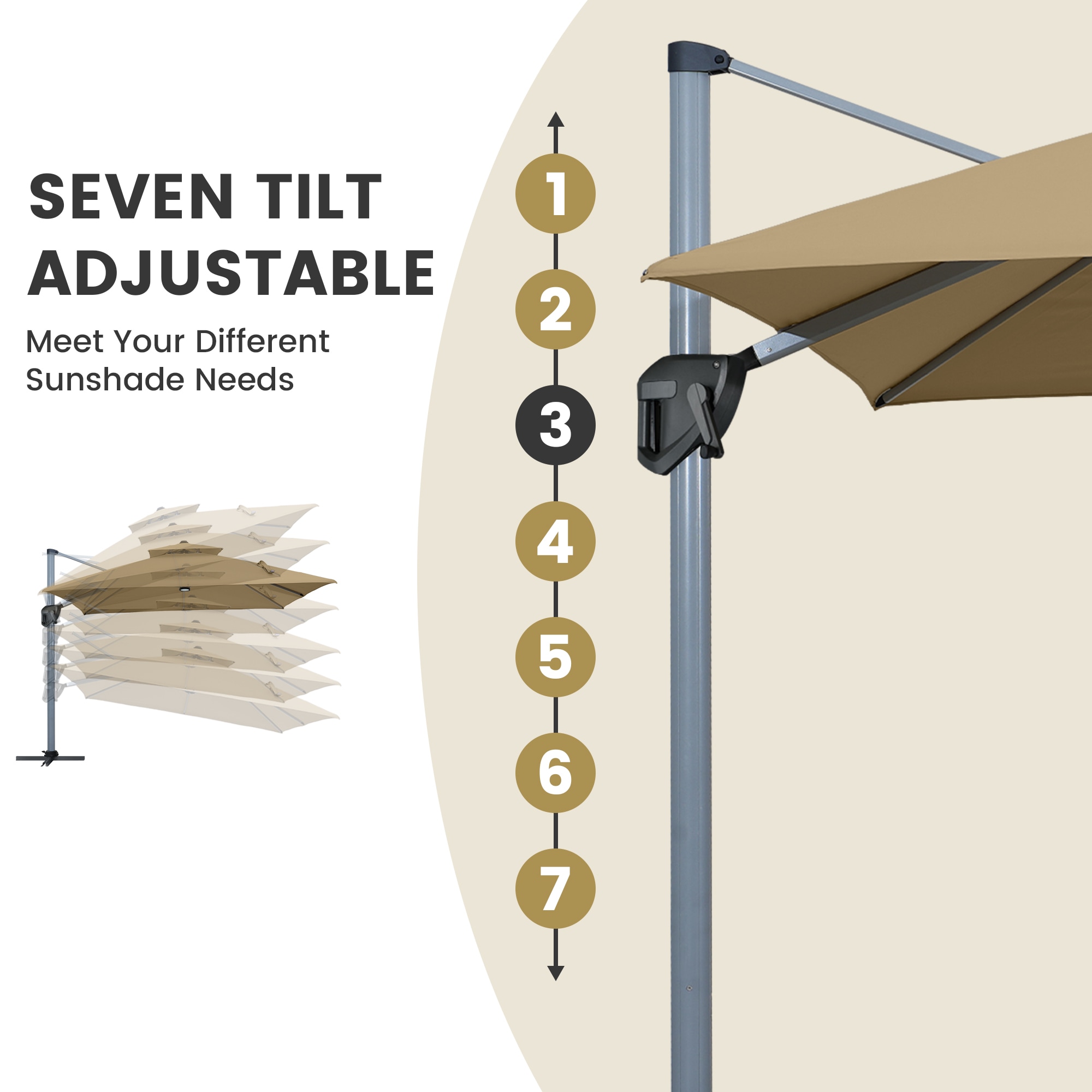 CASAINC WF-OP70234OR Umbrellas-2 - View #6