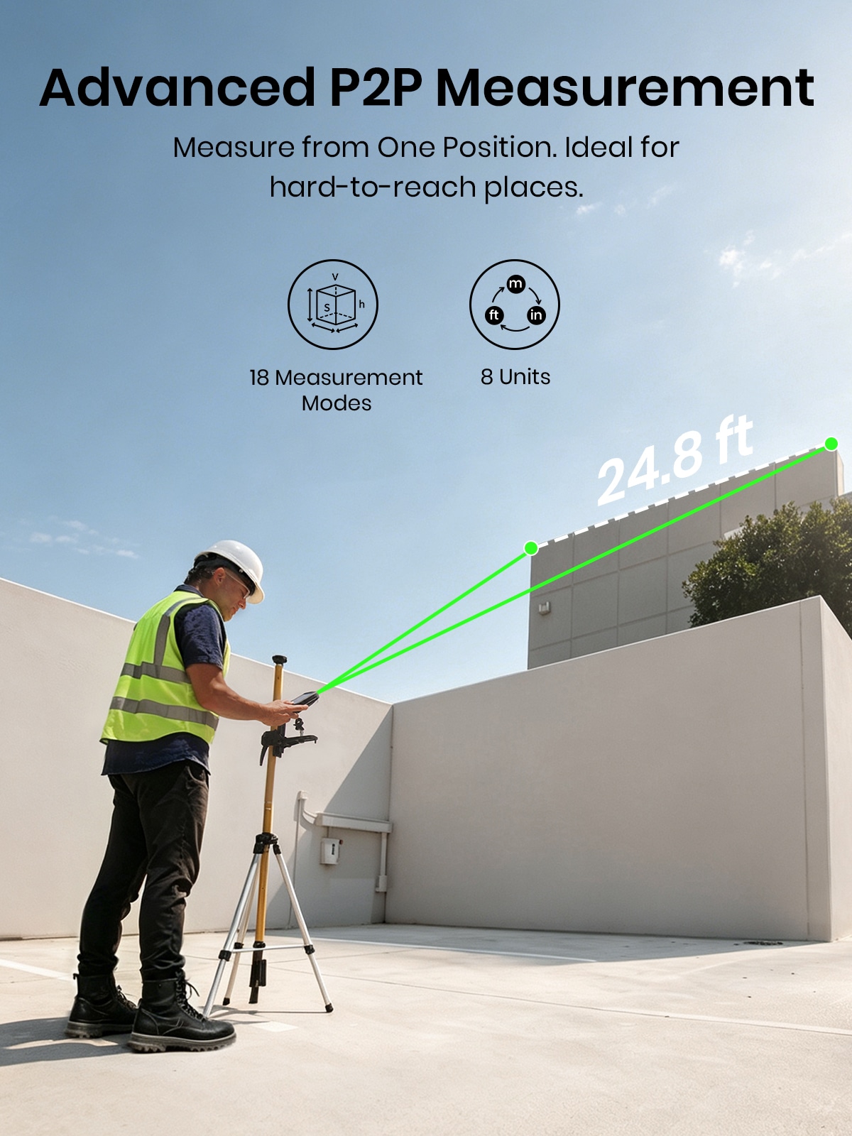 MILESEEY S50C Laser-Distance-Measurers - View #4