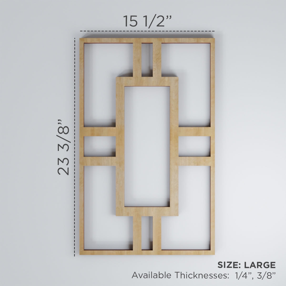 Ekena Millwork WALW24X24X0375HASWA Wall-Panels - View #3