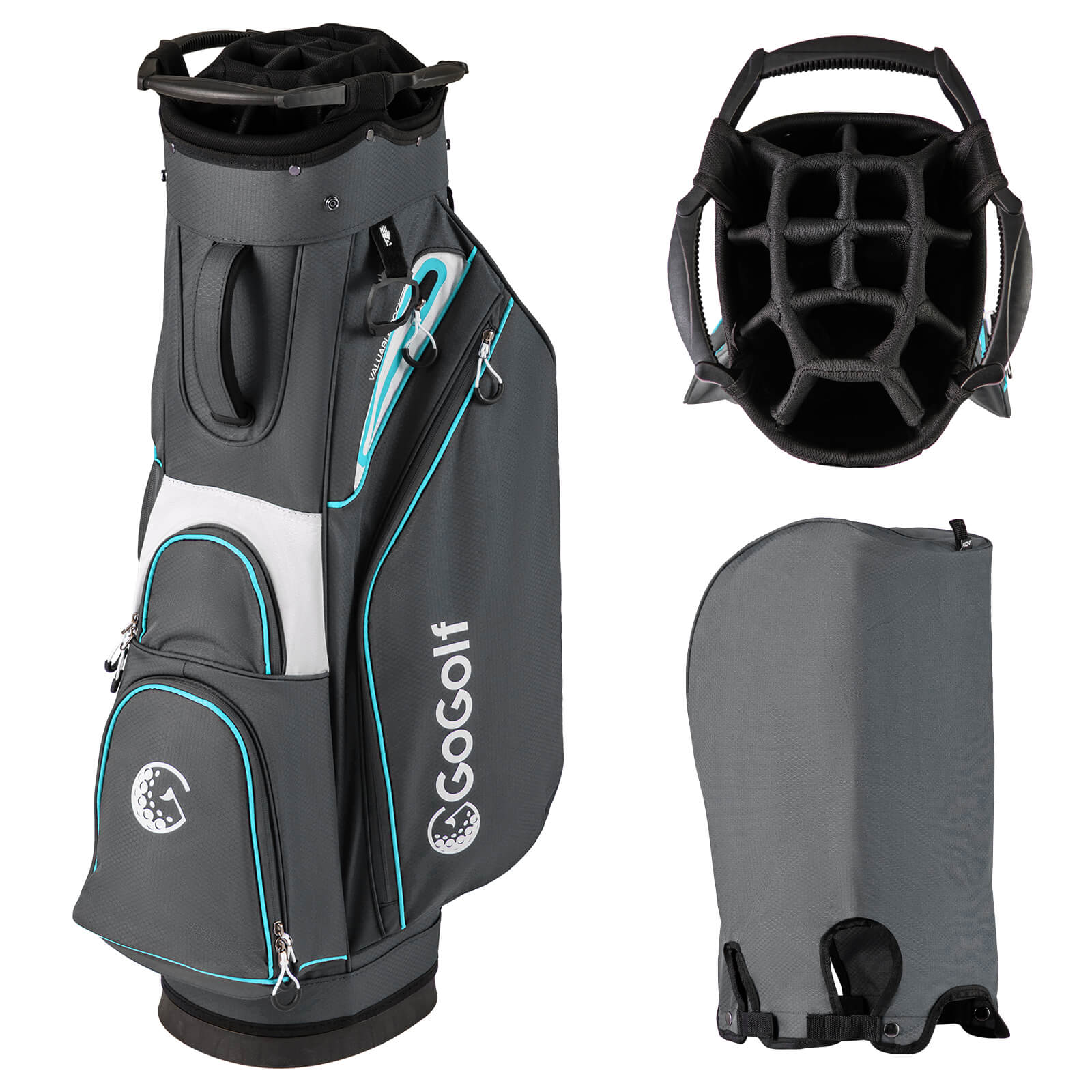 golf bag with rain hood Club Cover Waterproof  FINGER TEN a perfect fit for those unpredictable days Costway Golf Cart Bag Lightweight