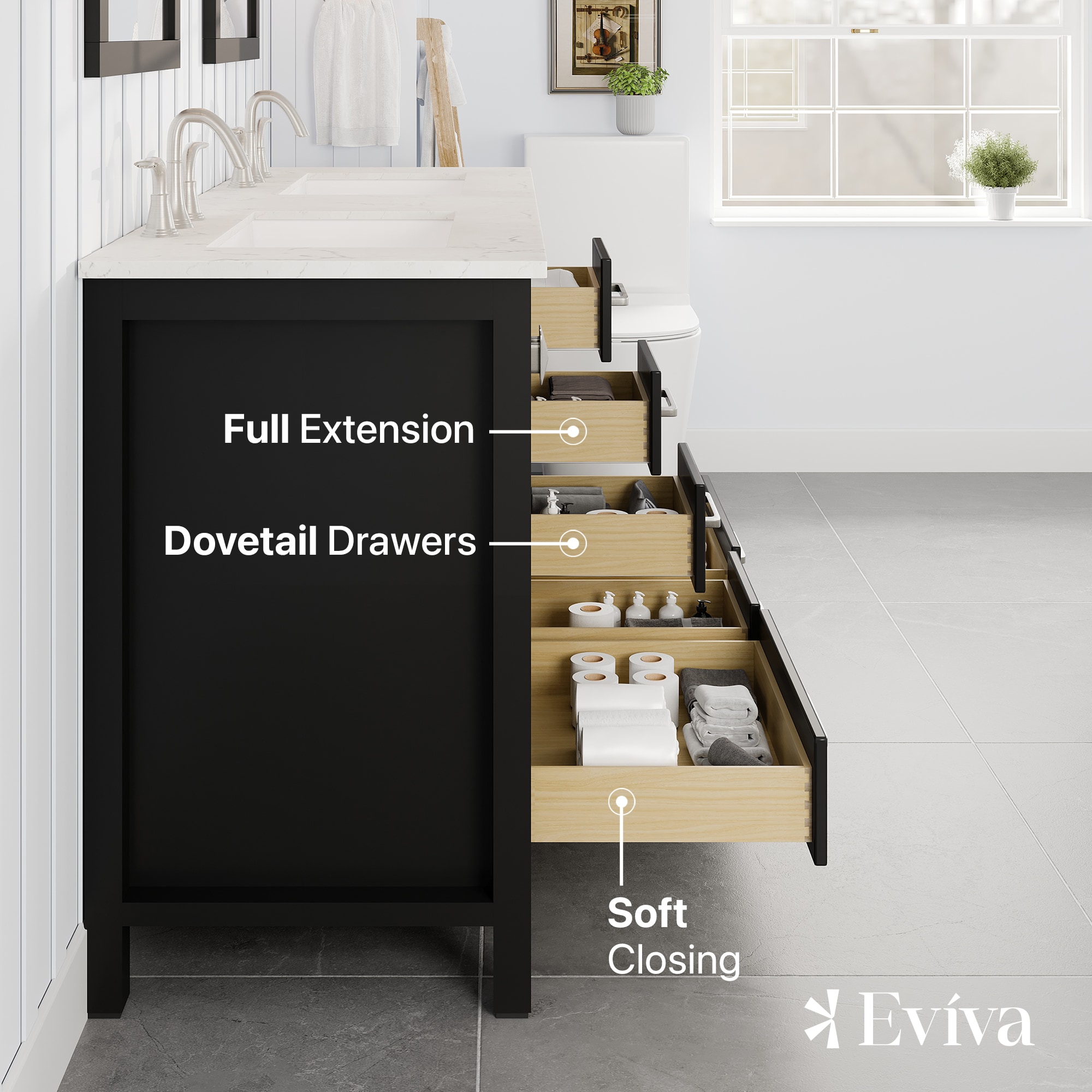 Eviva EVVN412-60ES Bath-Vanity-Combo - View #5