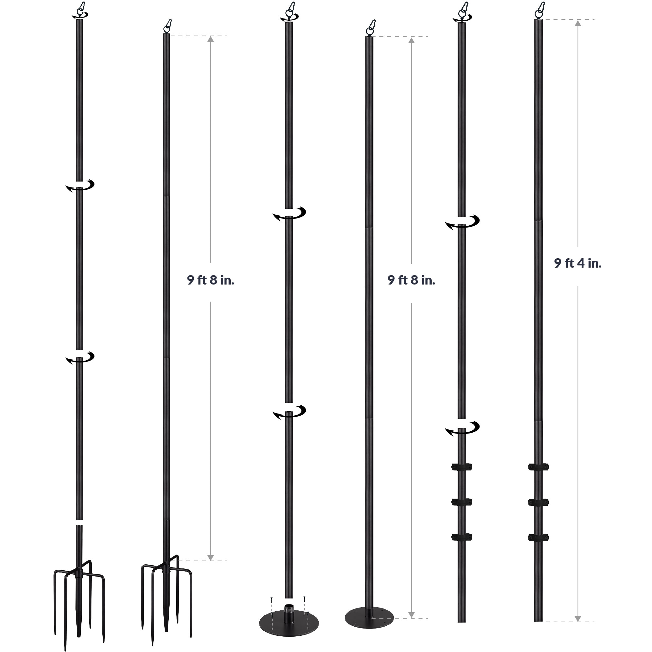 Newhouse Lighting NHSLP-4P Landscape-Lighting-Stakes - View #8