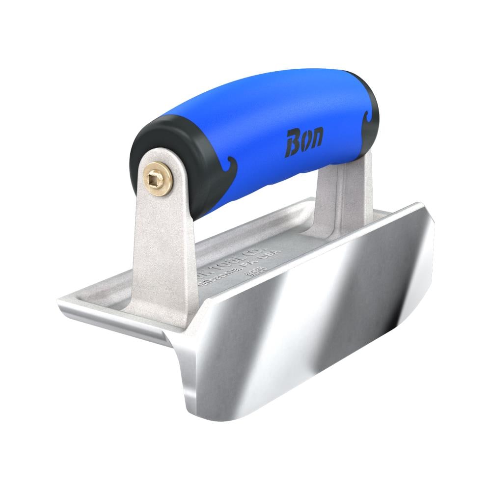 Bon Tool 88-336 6-in x 2.25-in Stainless Steel Concrete Edger with 0.25-in Radius