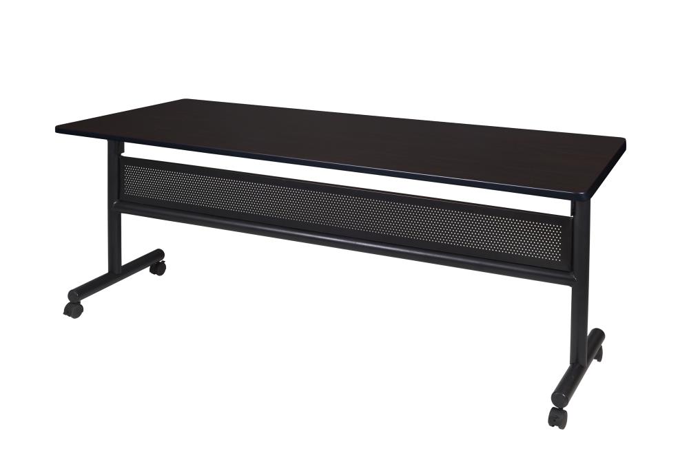 Regency MKFTM7224MW Training Brown 4-Person Training Table (72-in W x 29-in H)