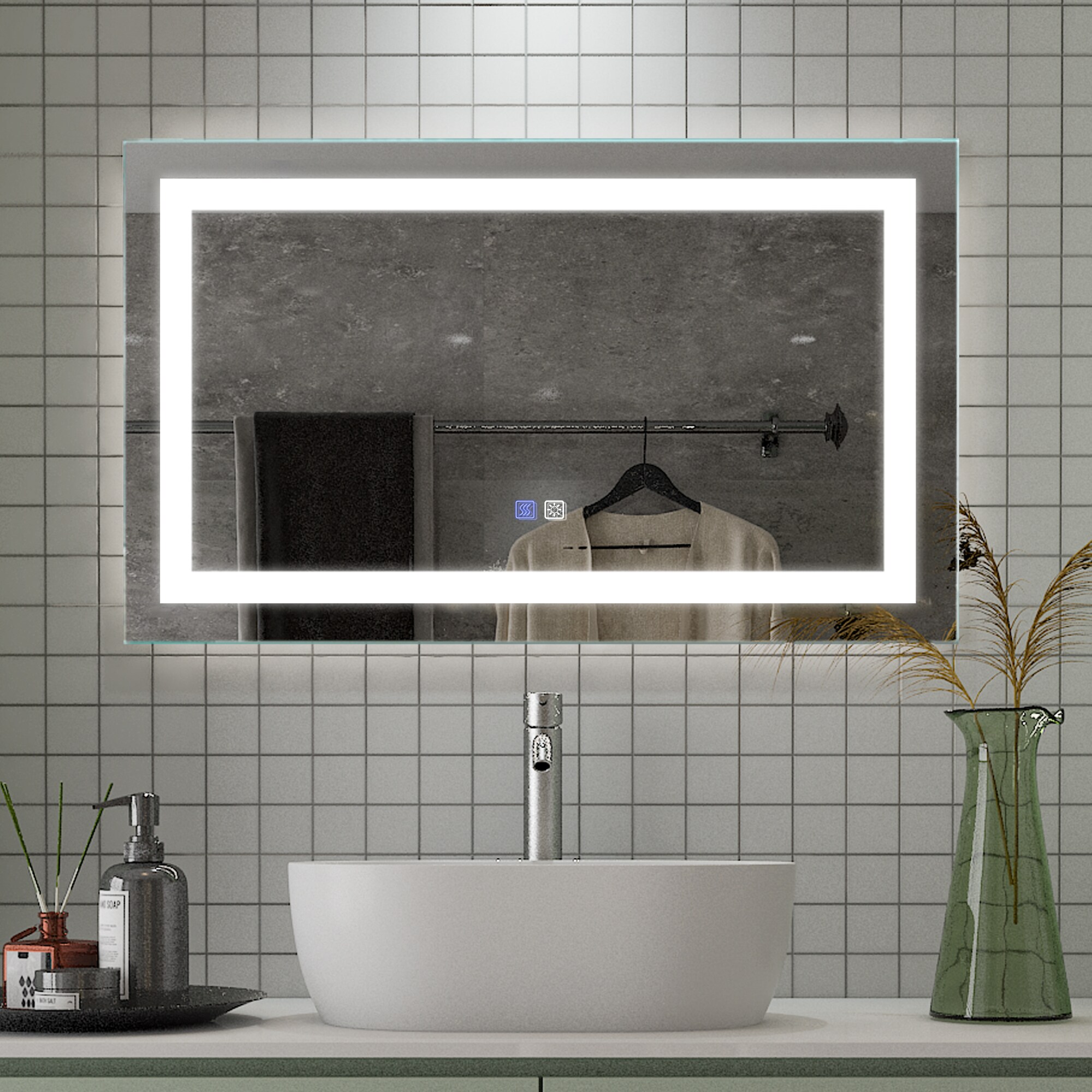 Forclover JSEXDH4024-3X Framed-Bath-Mirrors - View #3