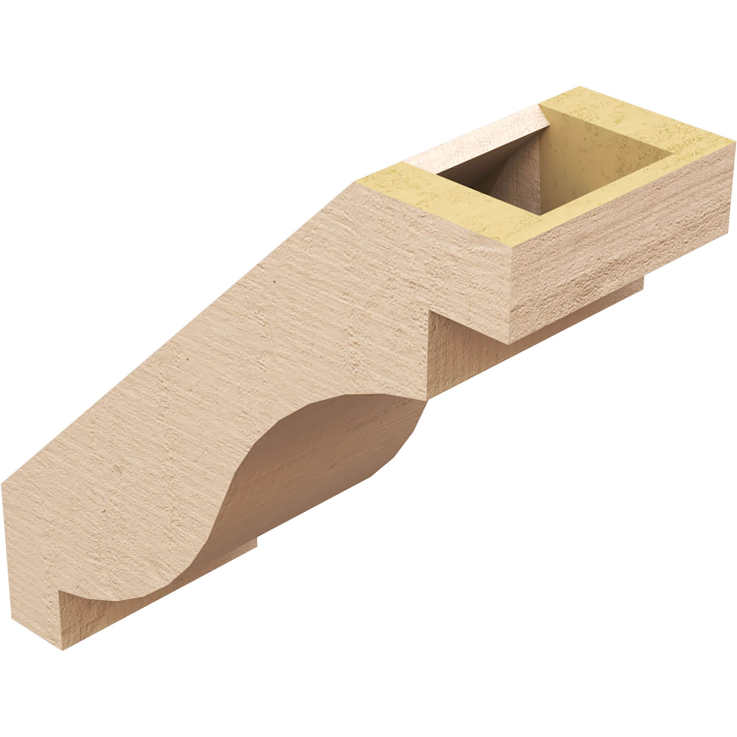 Ekena Millwork BRCUR05X12X12CHGRCPR braces - View #12