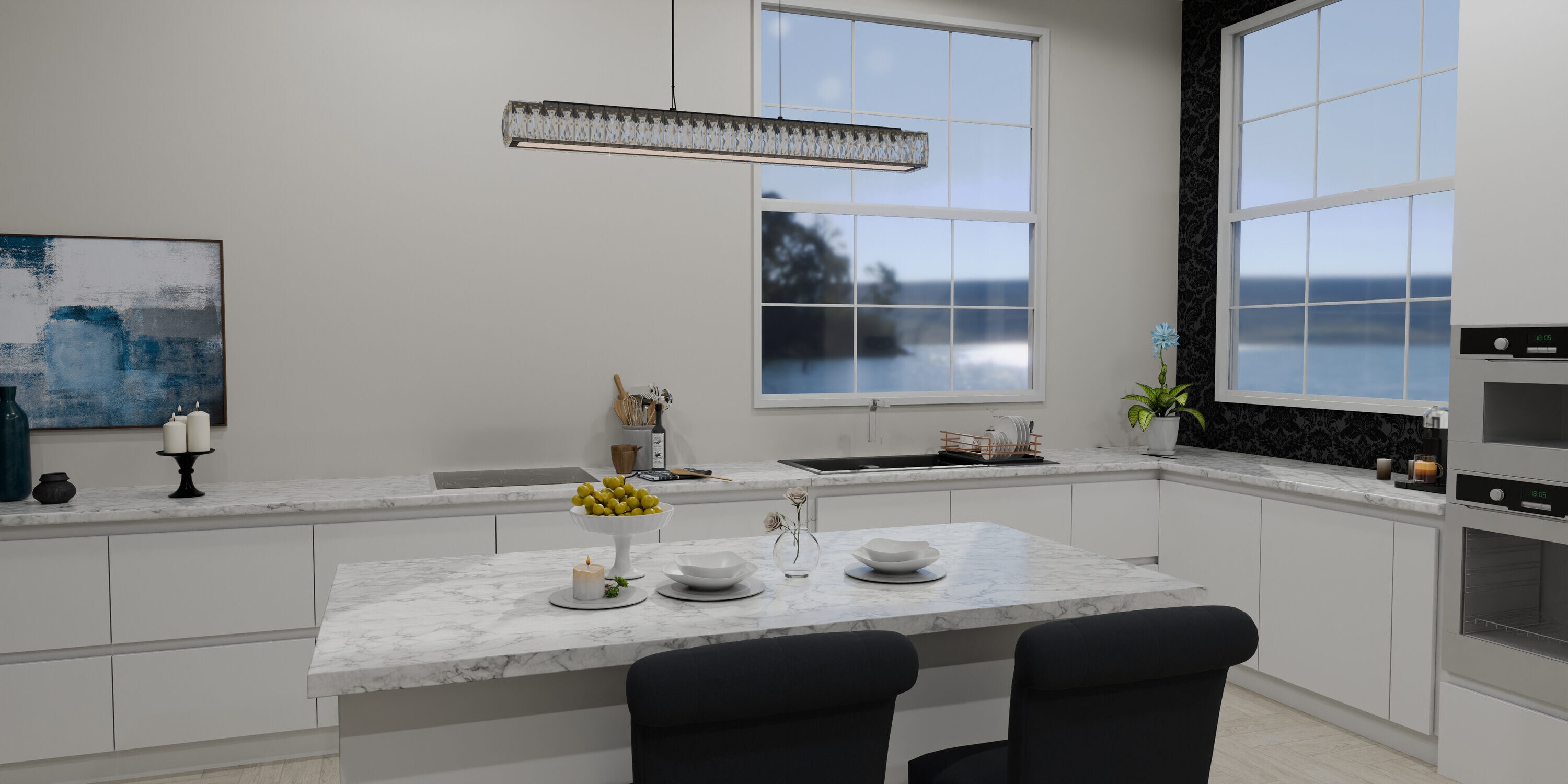 Quoizel PCRES137MBK b090015 - View #4