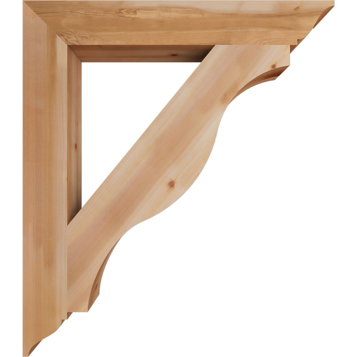 Ekena Millwork BKT06X42X48FST01SWR Exterior-Brackets-Braces - View #3