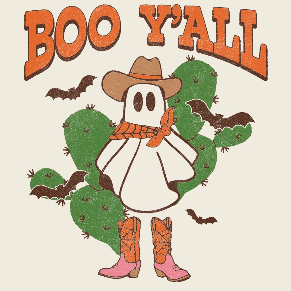  BOO Y'ALL CNM M Tops-Shirts - View #2