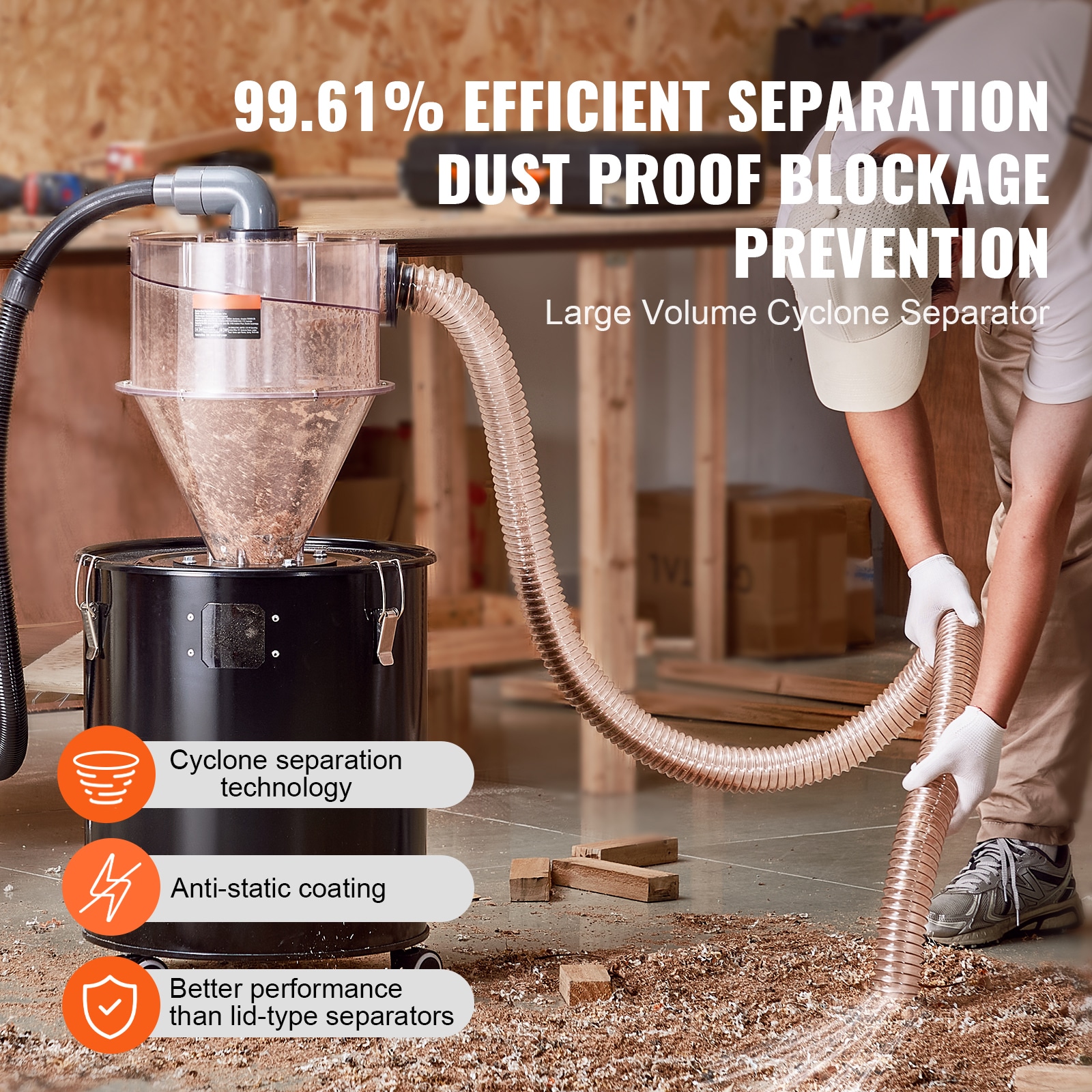 VEVOR SCDTXFCCQTJZ06141V0 Shop-Vacuum-Attachments - View #2