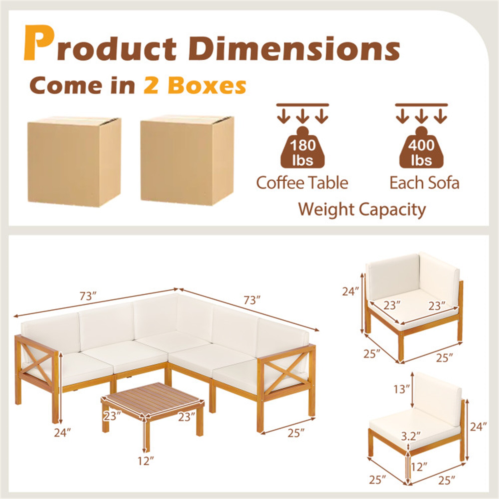BABOOM BOM-0S00033-OR Patio-Conversation-Sets - View #3